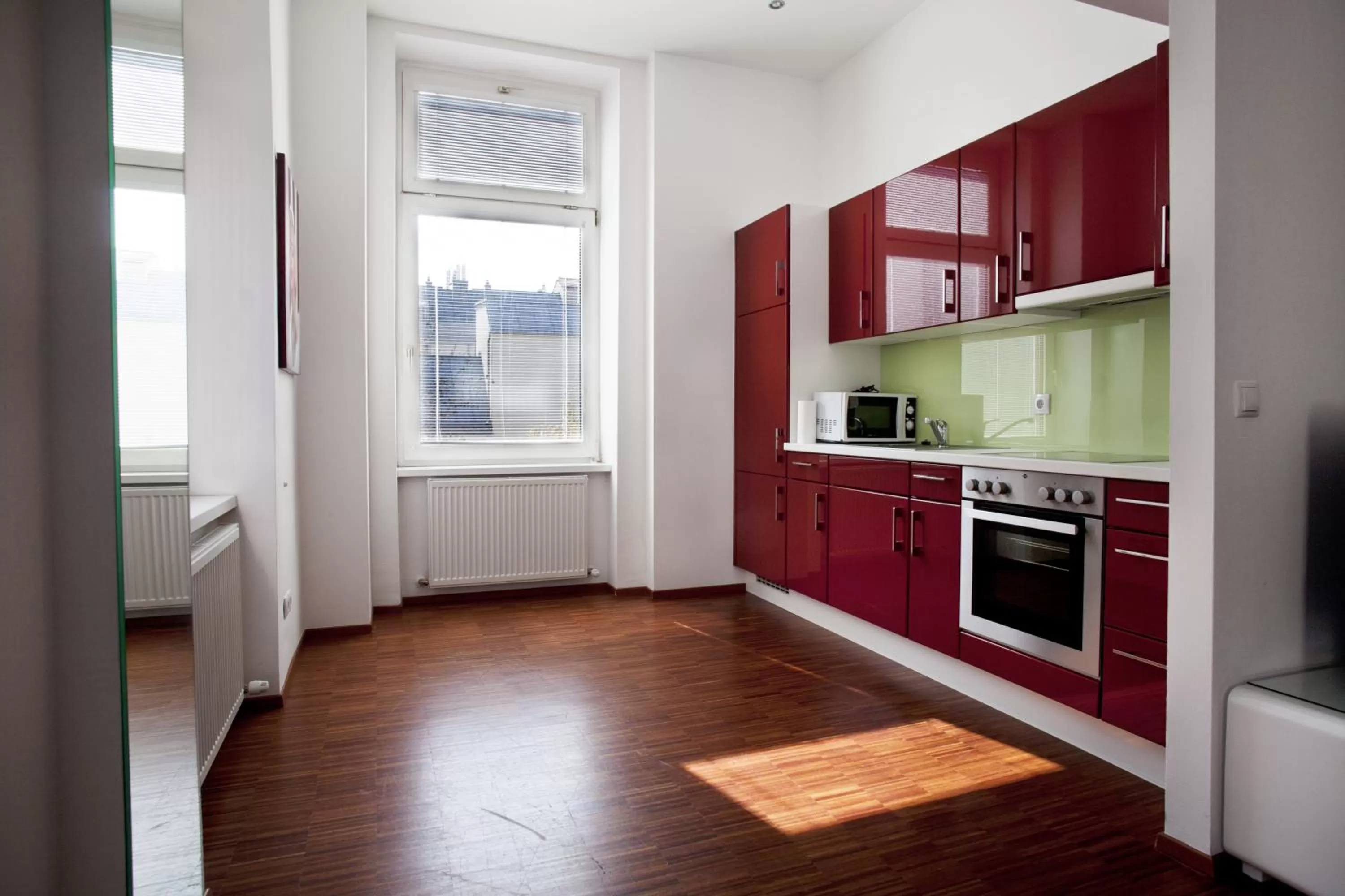 Kitchen or kitchenette in Pension Pharmador