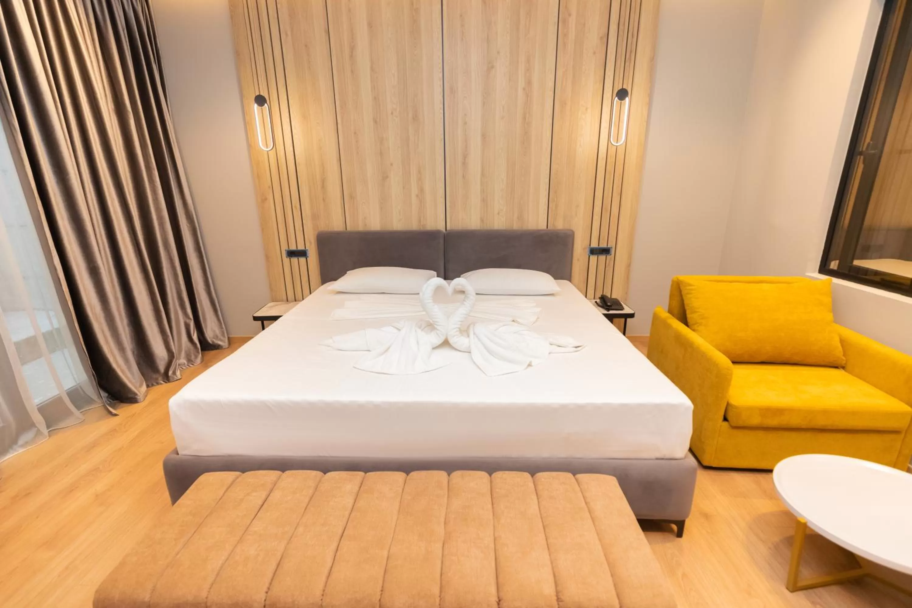 Bed in Esbjerg Hotel