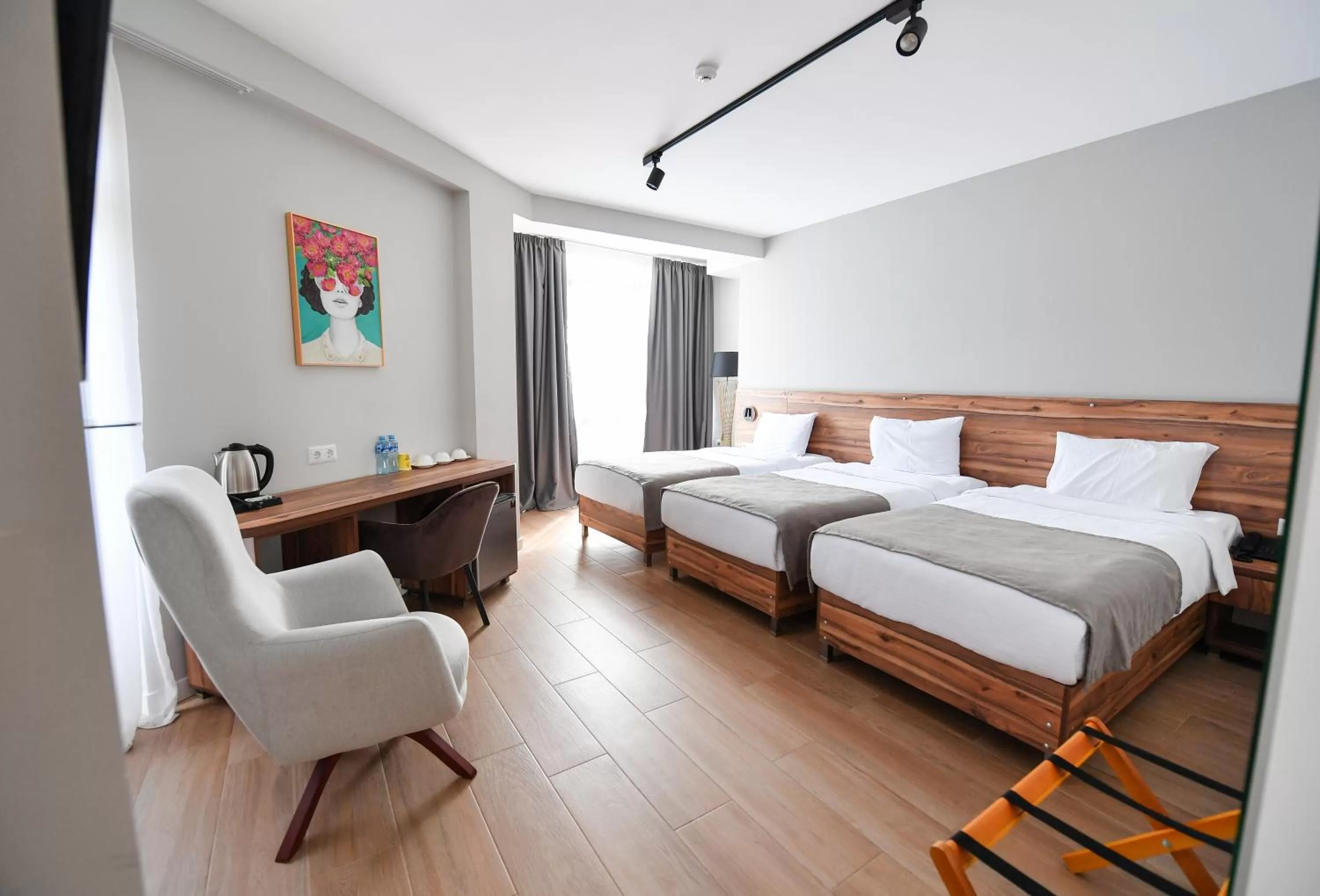 hair dresser, Bed in Address Boutique Hotel