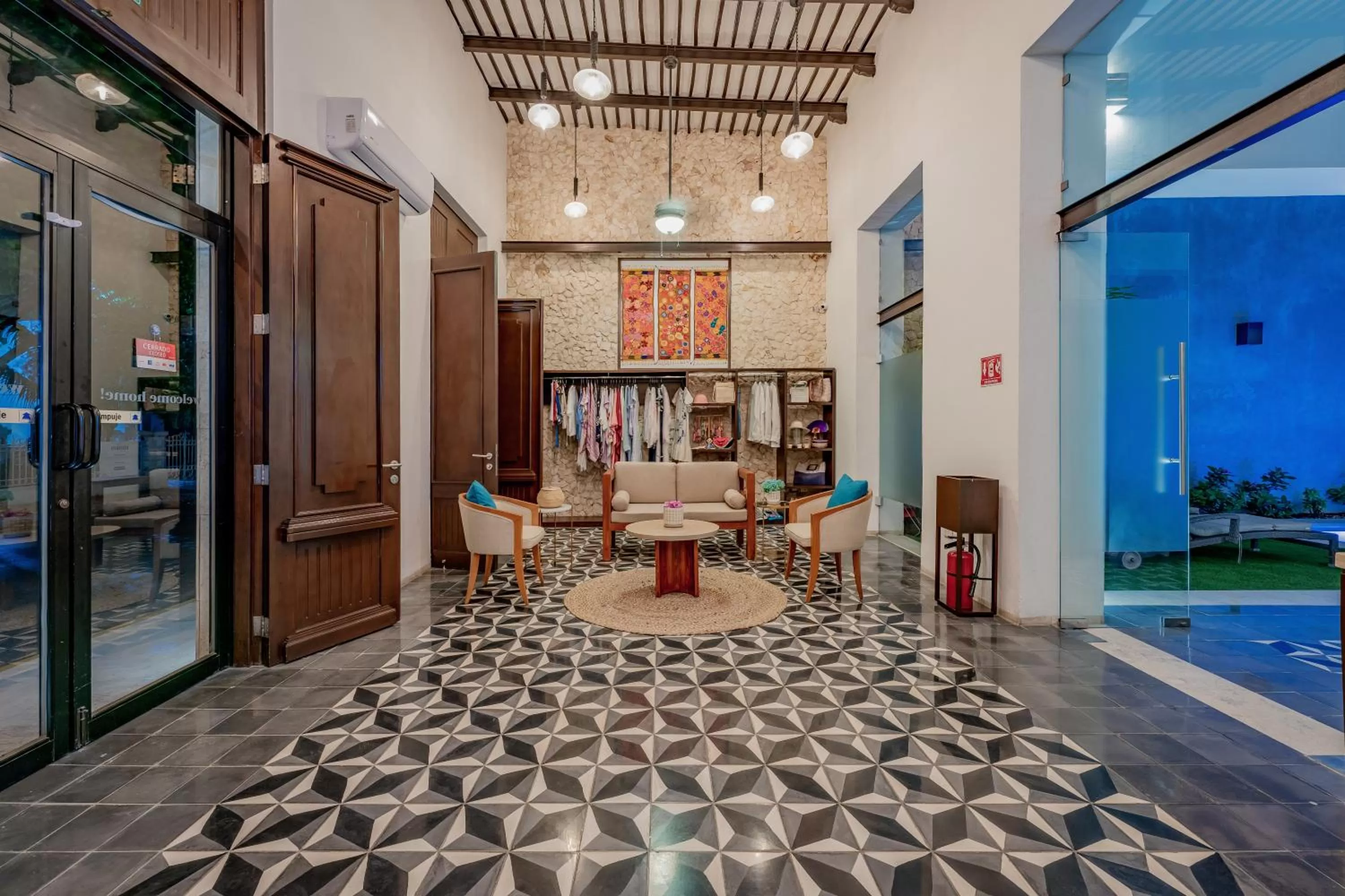 Lobby or reception in Casona Las Tres Marías - Hotel Only adults