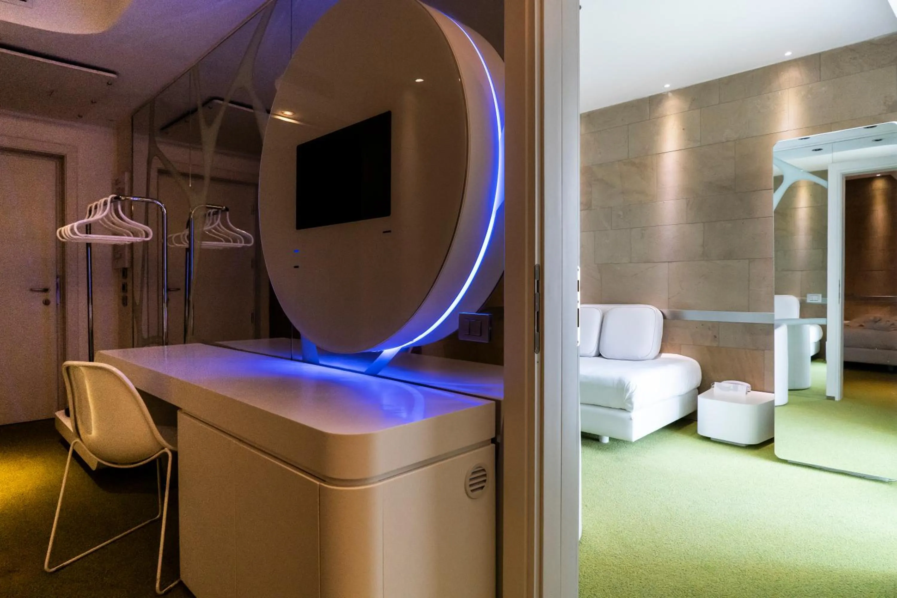 Living room in A Point Arezzo Park Hotel