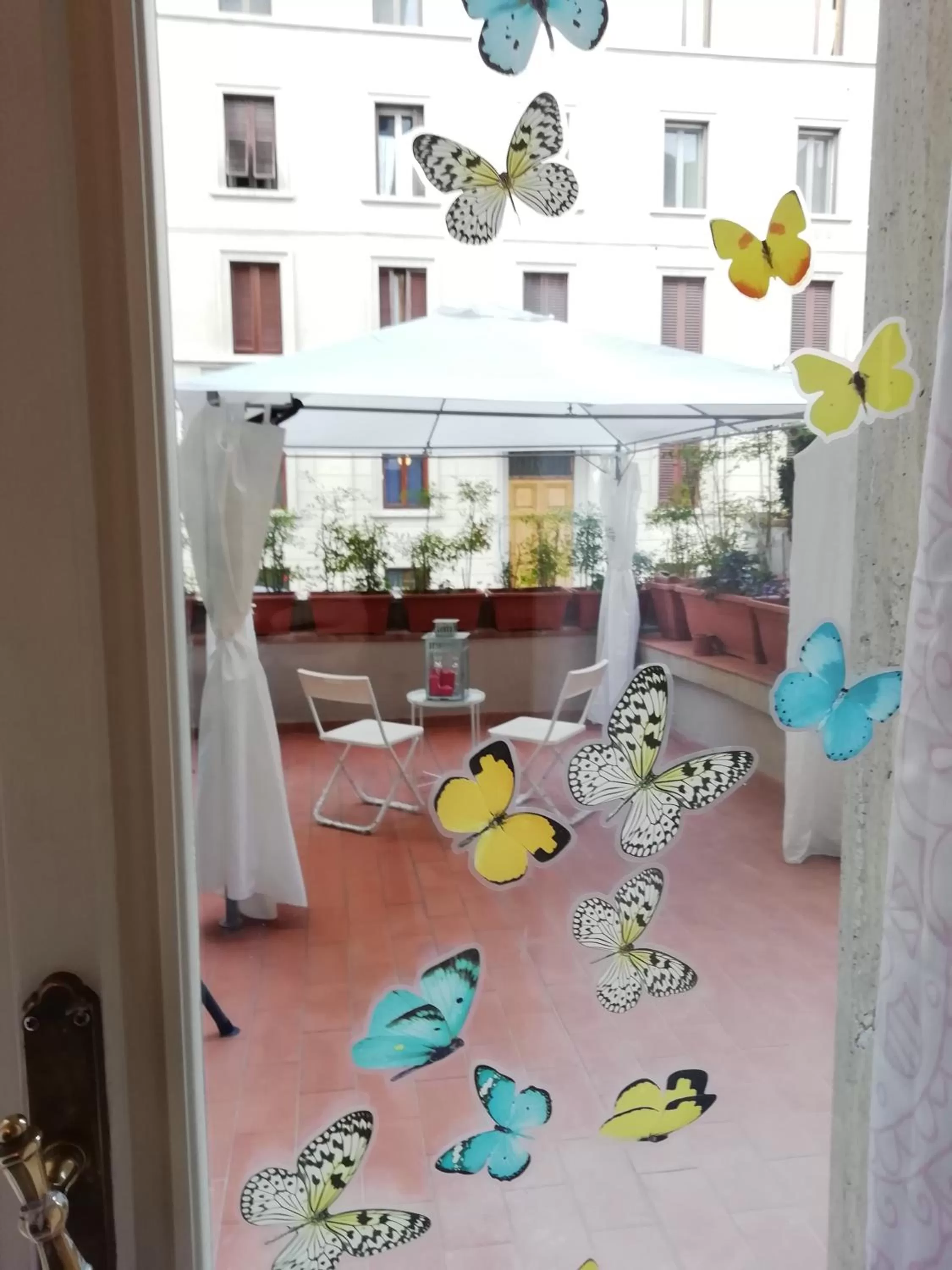 Balcony/Terrace in B&B BARBERA