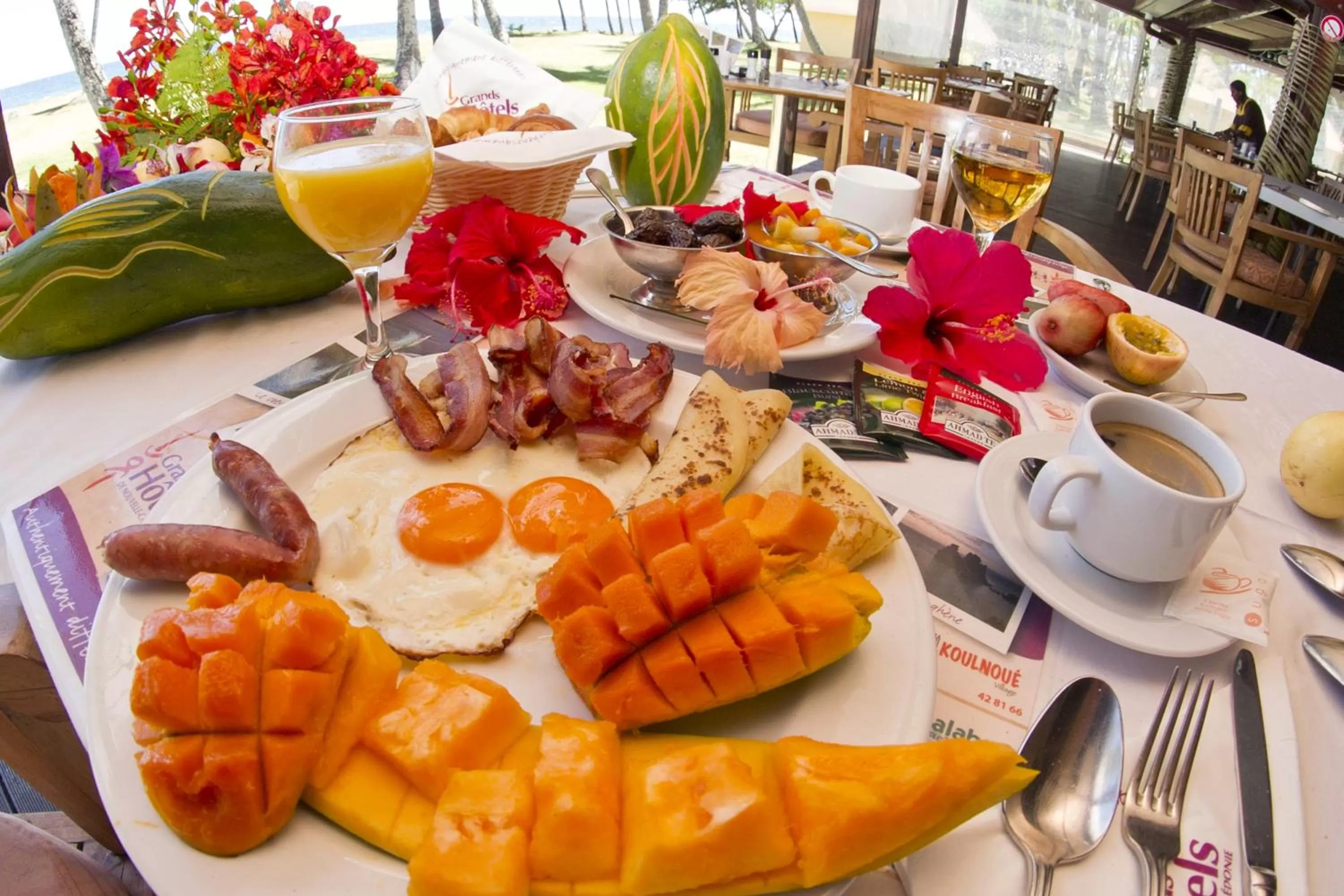 Restaurant/places to eat in Hotel Koulnoue Village