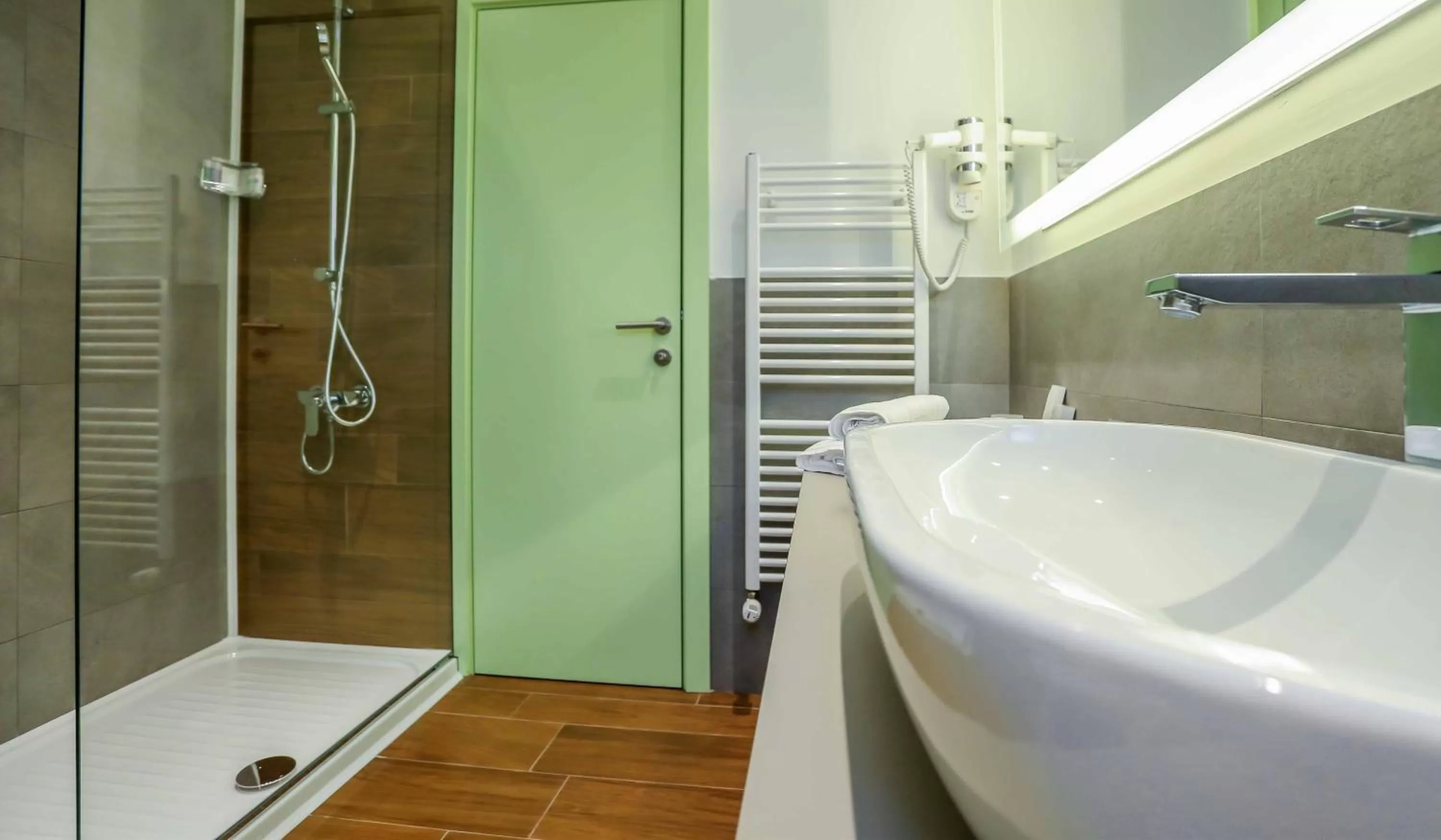 Bathroom in Hotel Grad