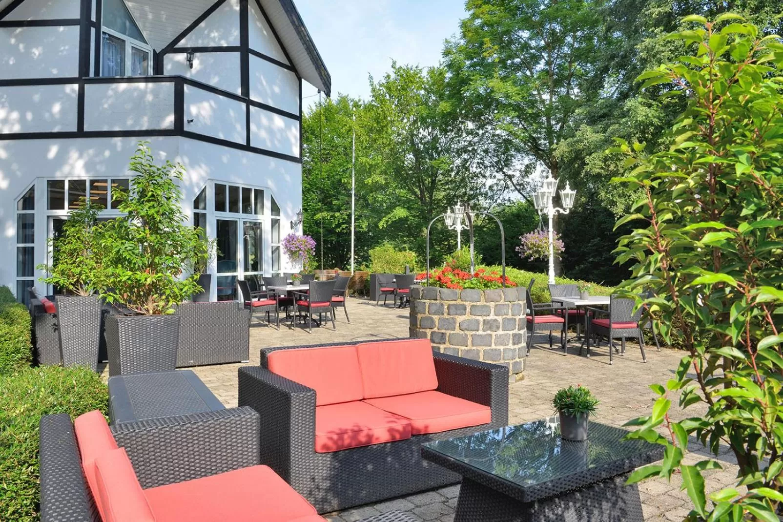Balcony/Terrace in Hotel Gut Funkenhof