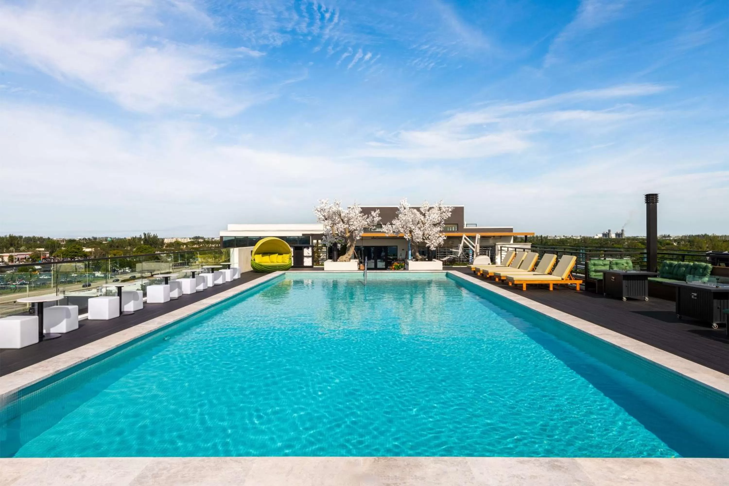 Pool view in Dolce by Wyndham Hollywood