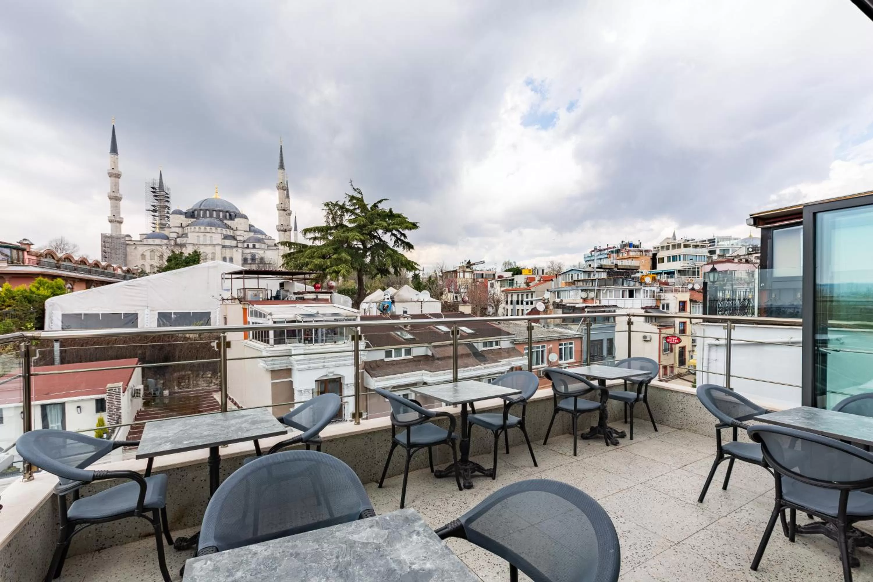 Balcony/Terrace in Seraglio Hotel & Suites