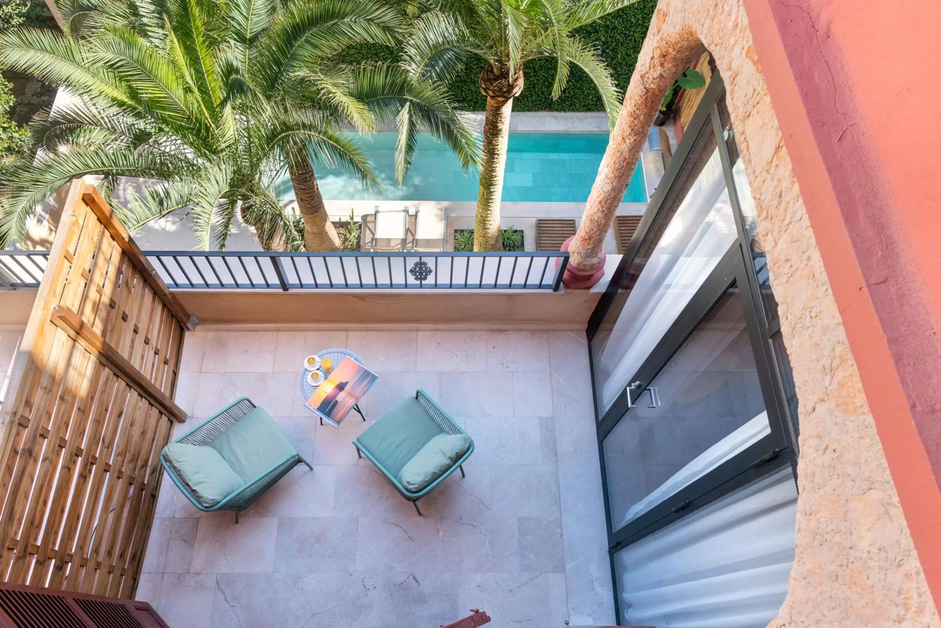 Patio in Hotel Can Quetglas