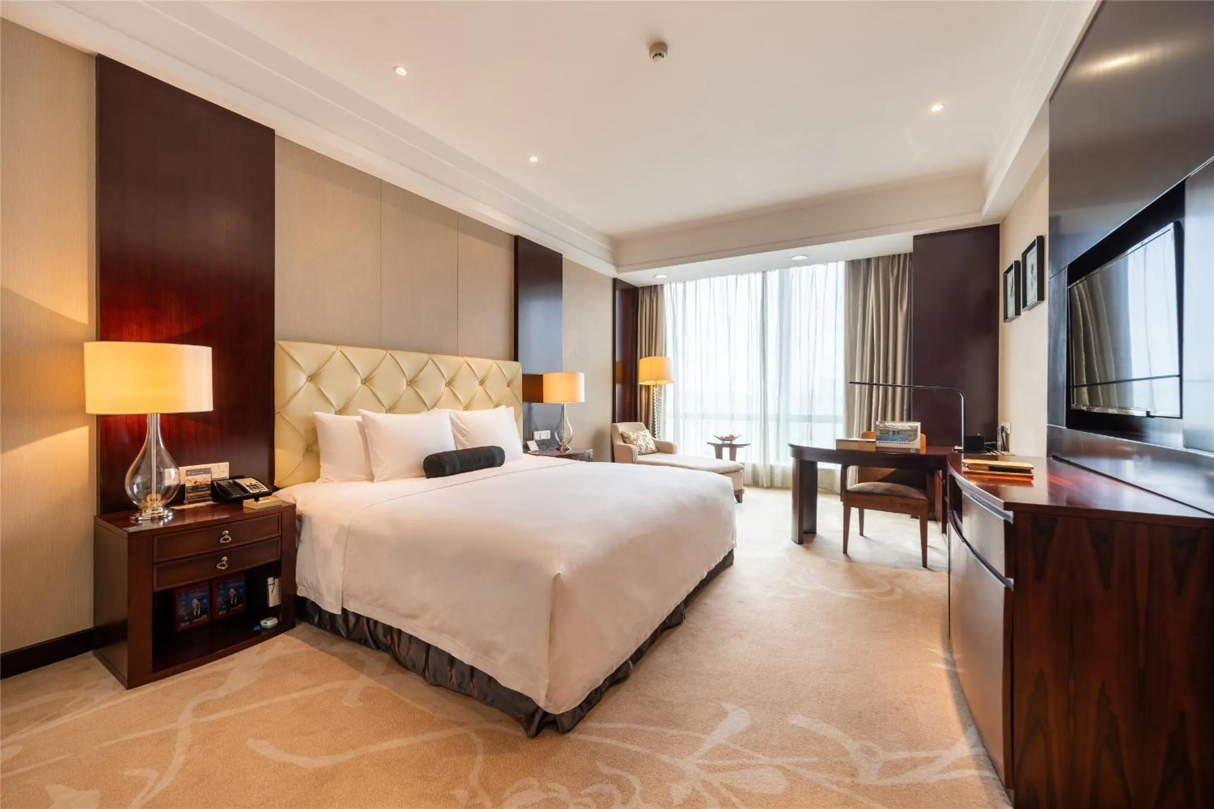 Bedroom, Bed in Grand Barony Xi'an