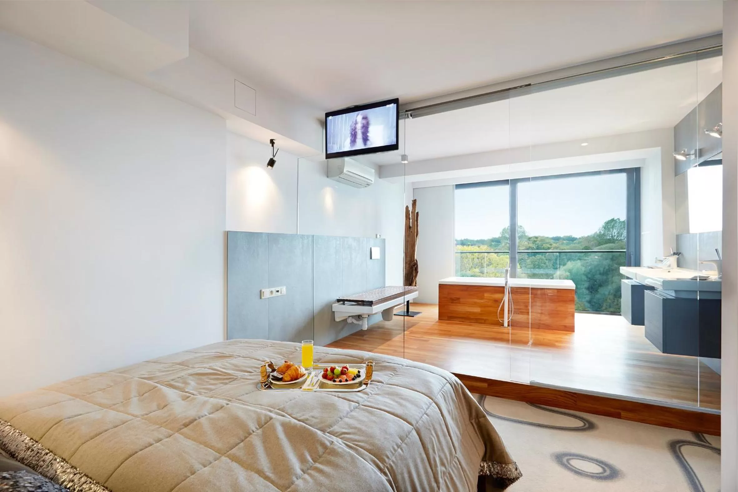 Day, Bed in Marine Hotel by Zdrojowa