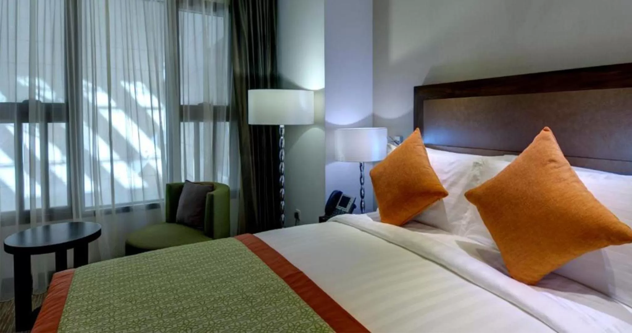 Bedroom, Bed in Crowne Plaza Madinah by IHG