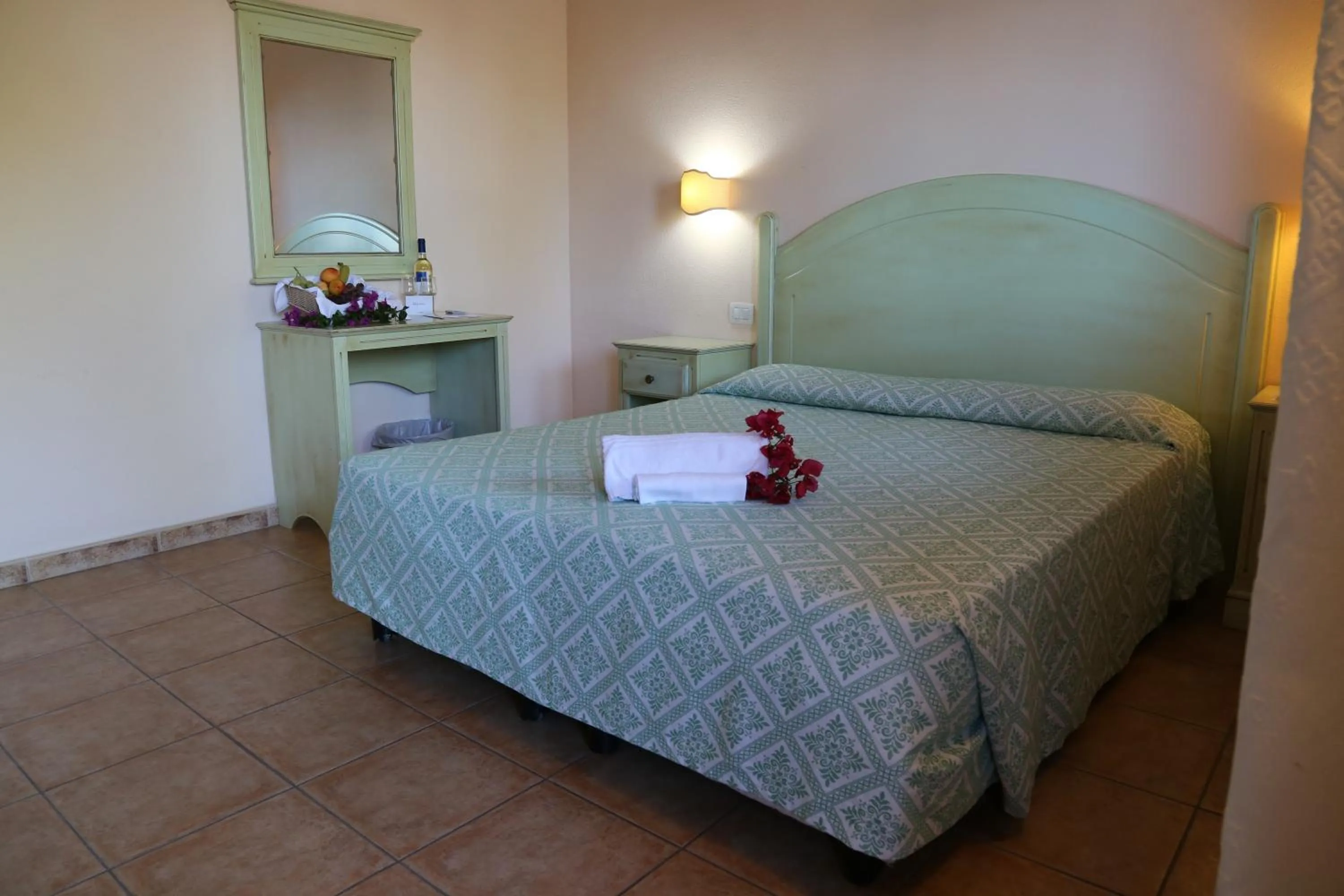 Bed in Club Esse Cala Gonone
