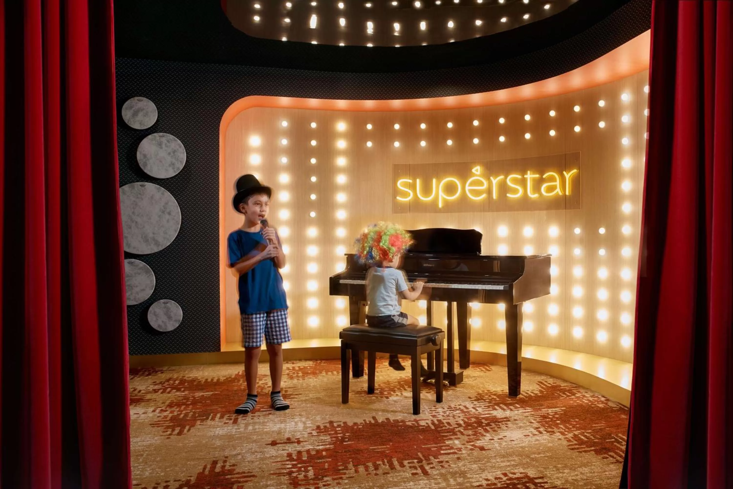 On site in Shangri-La Singapore