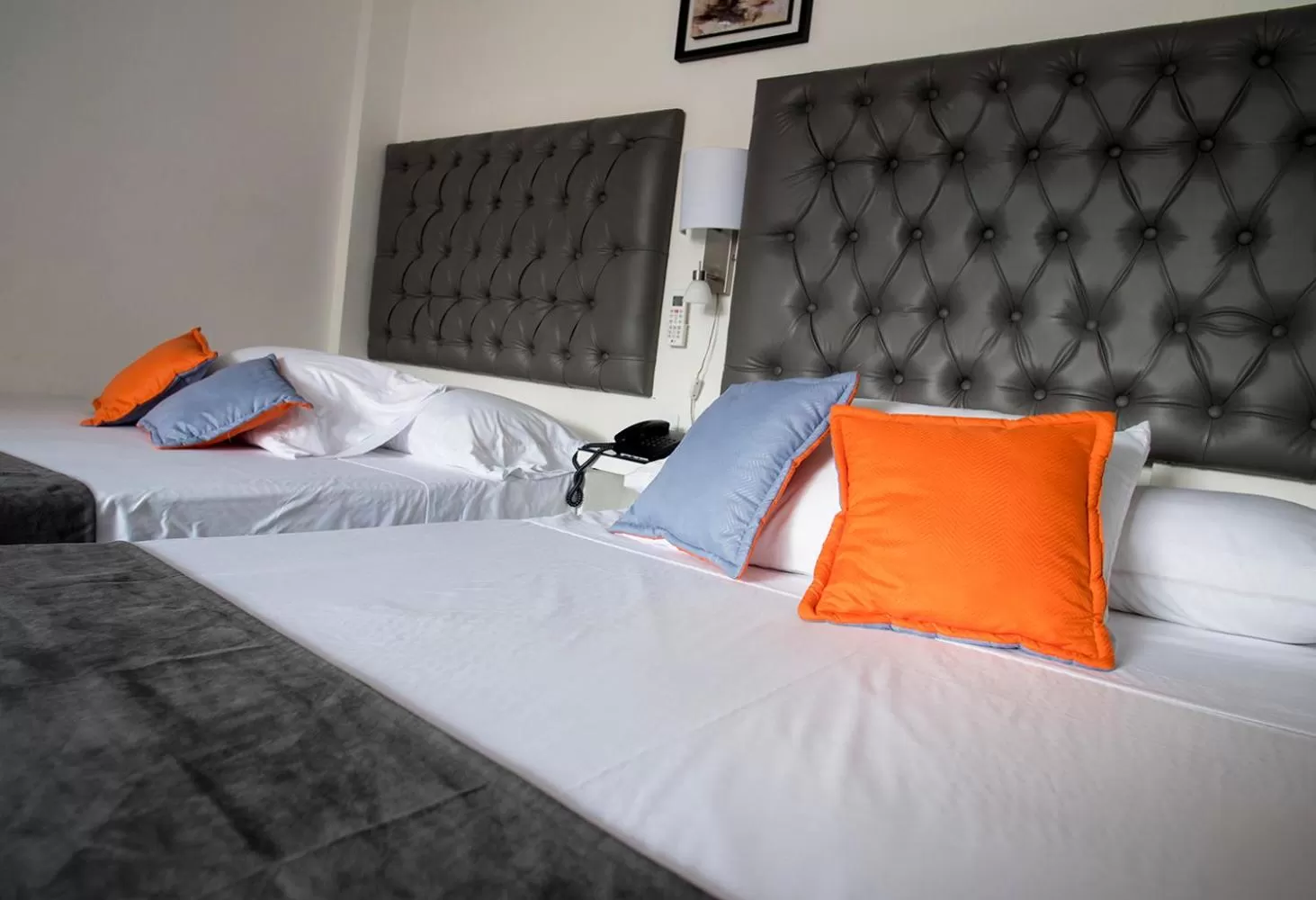 Bed in Hotel Grand H&R