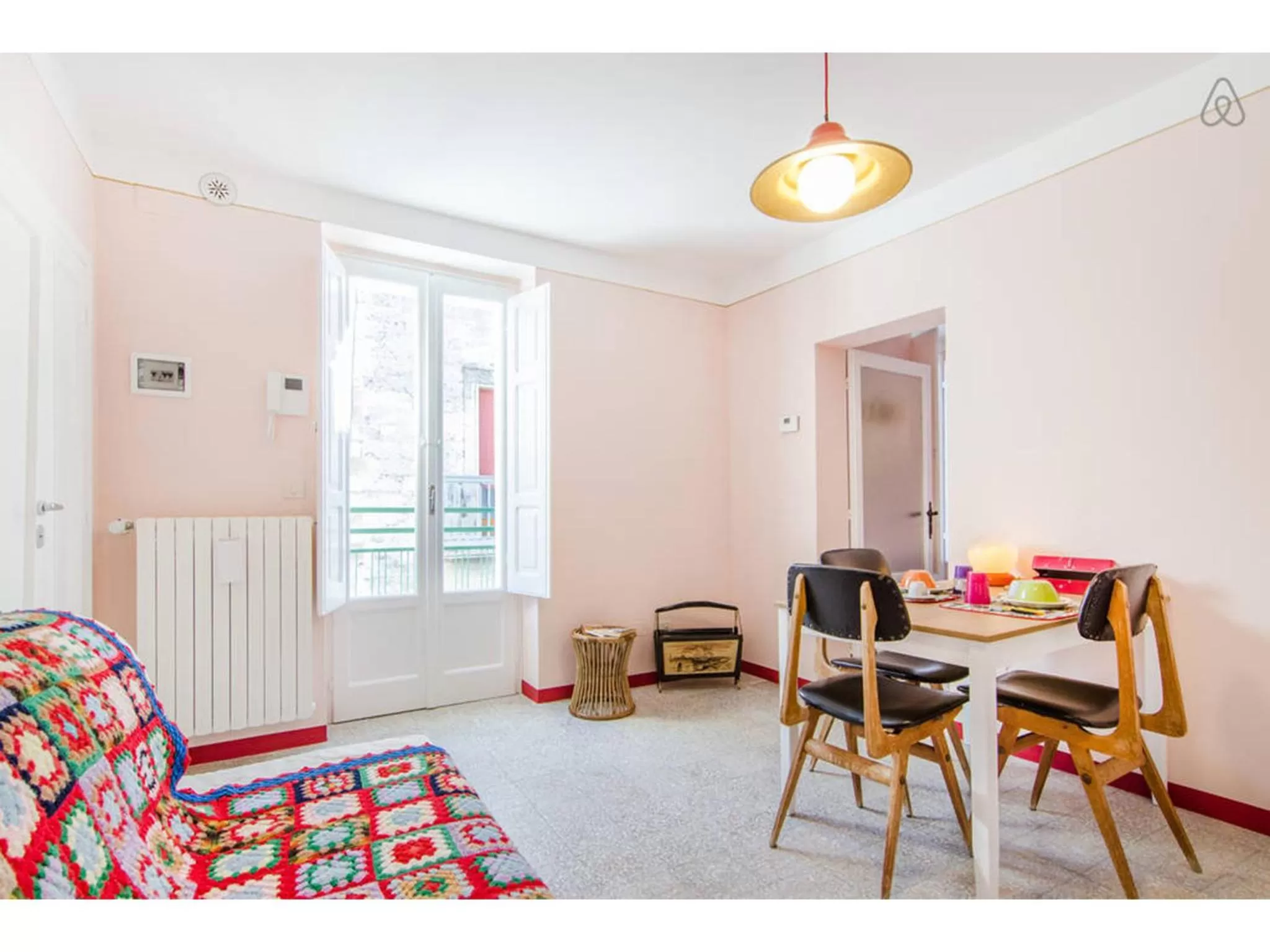 Coffee/tea facilities, Seating Area in Casa Farella B&B in mini Apartments Altamura x Matera