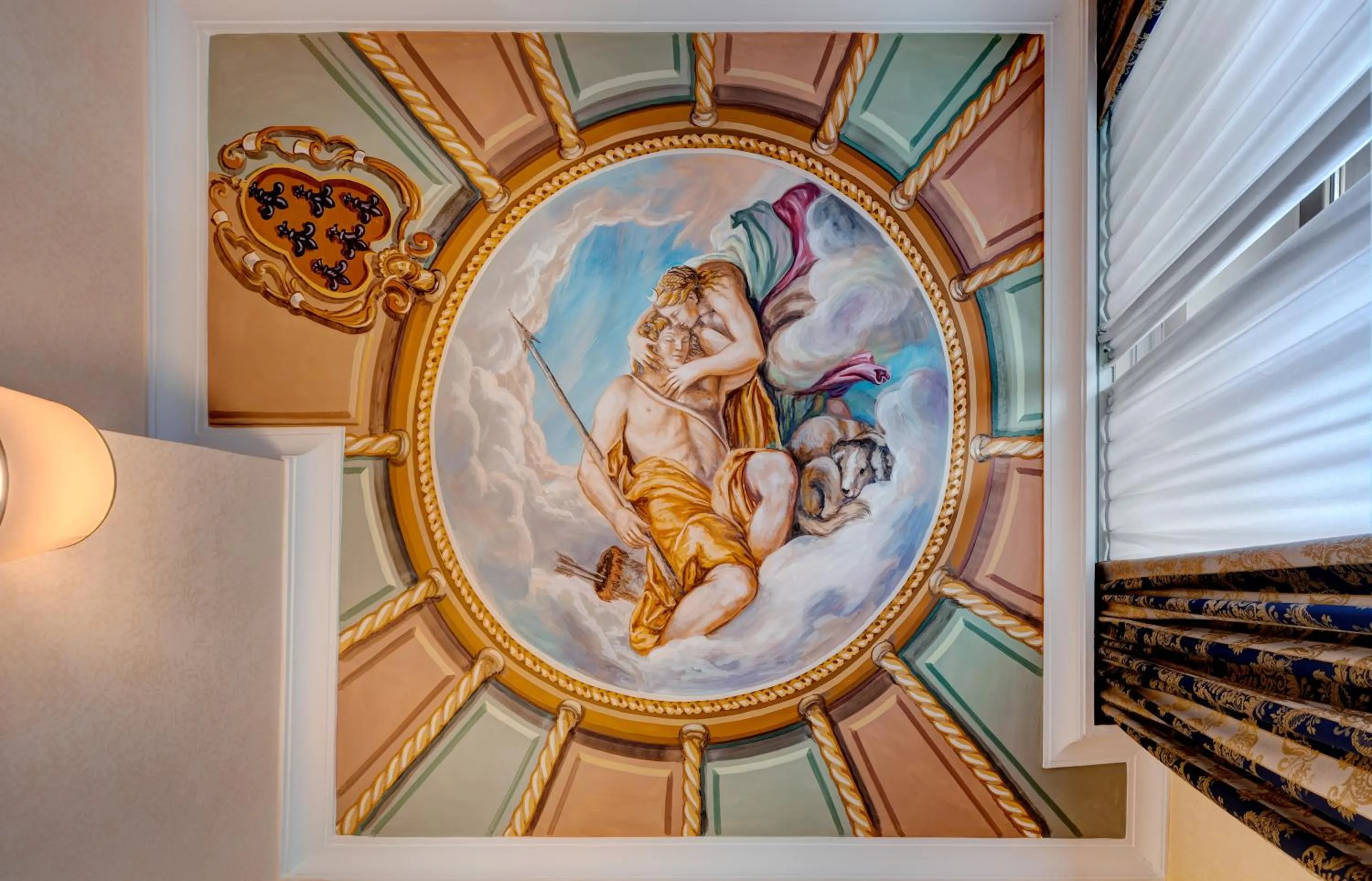 Decorative detail in Hotel Amalfi