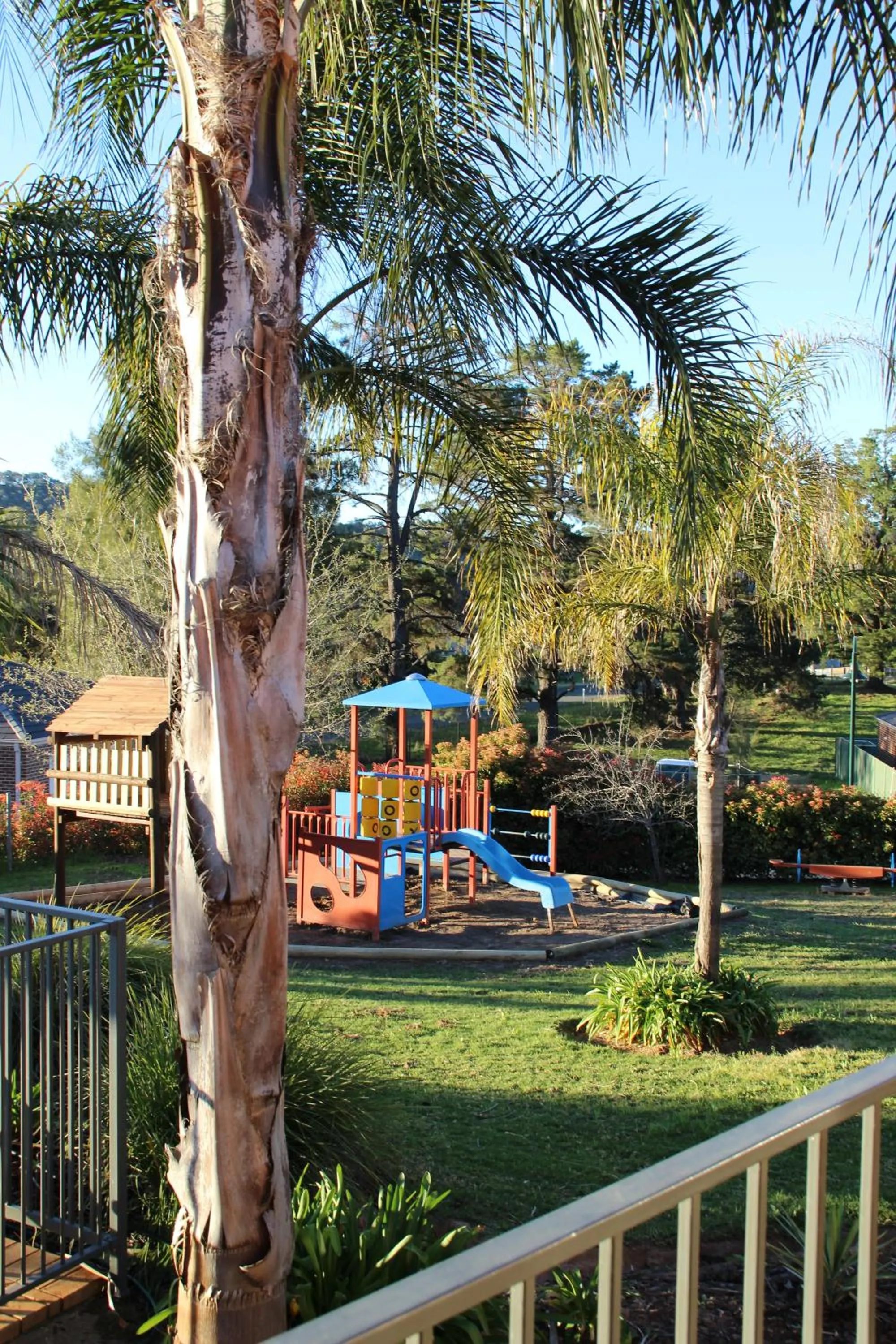 Garden view in Hume Country Motor Inn