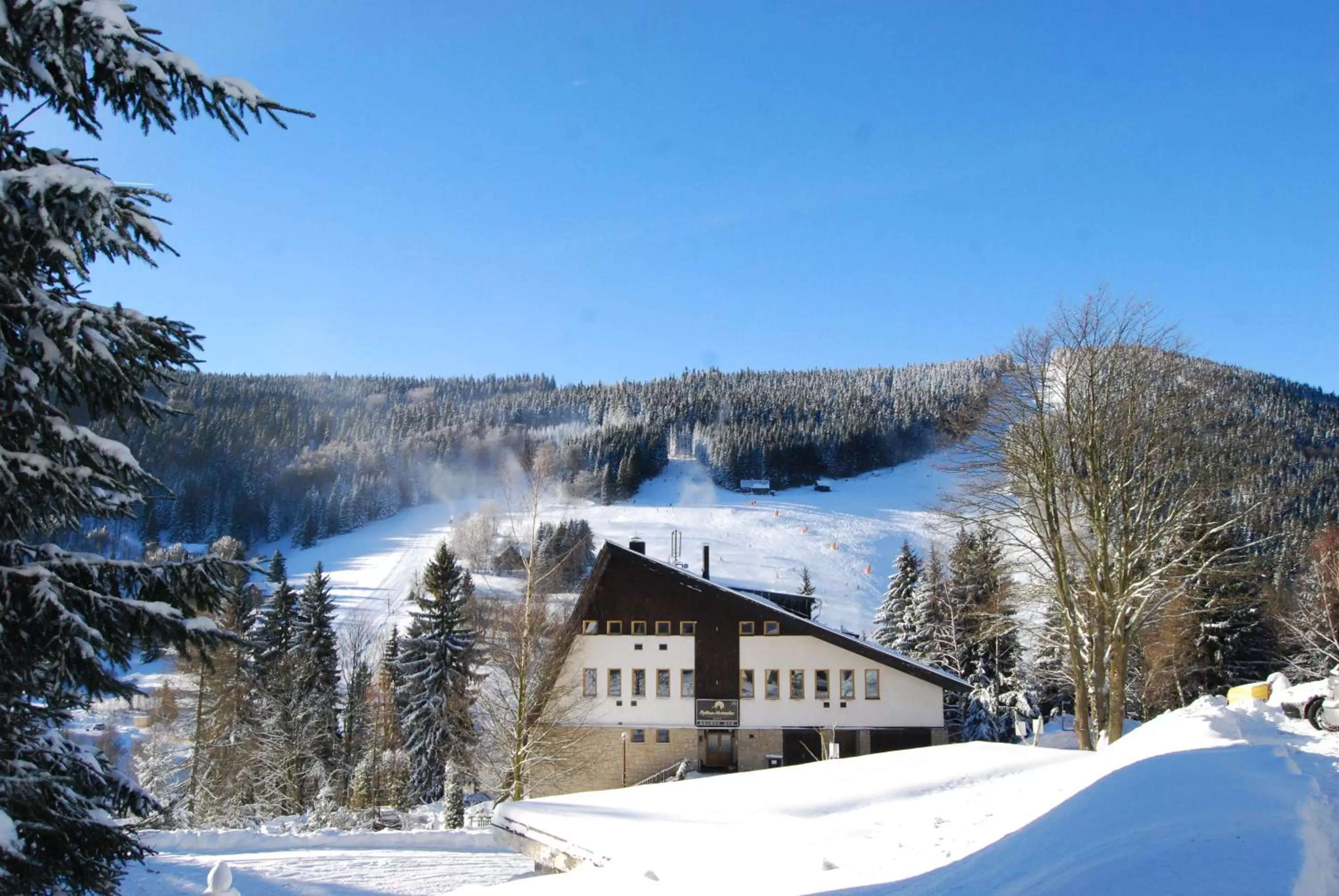 Property building in Pytloun Wellness Hotel Harrachov
