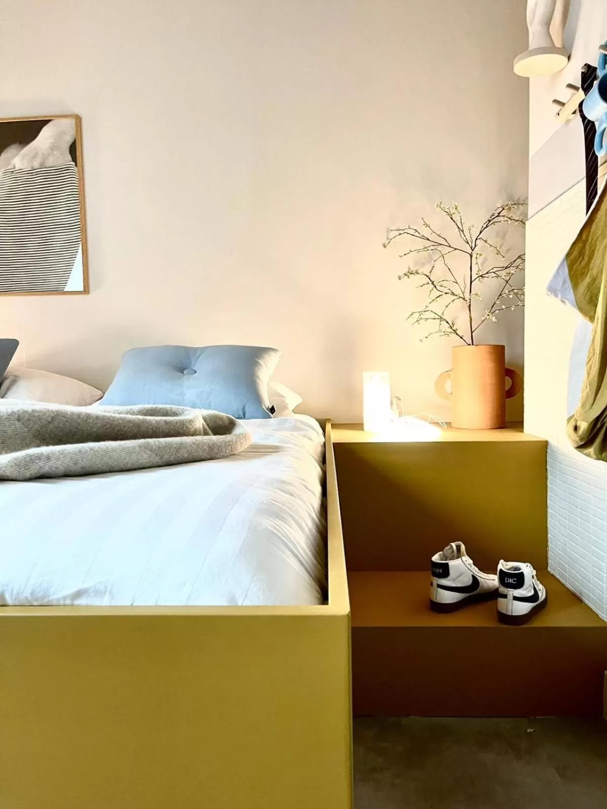 Bed in Herberg Swaen aan de Brink