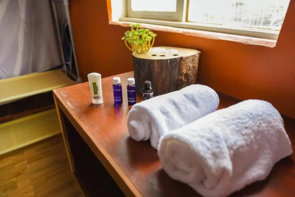 Bathroom in African Tribe Suites