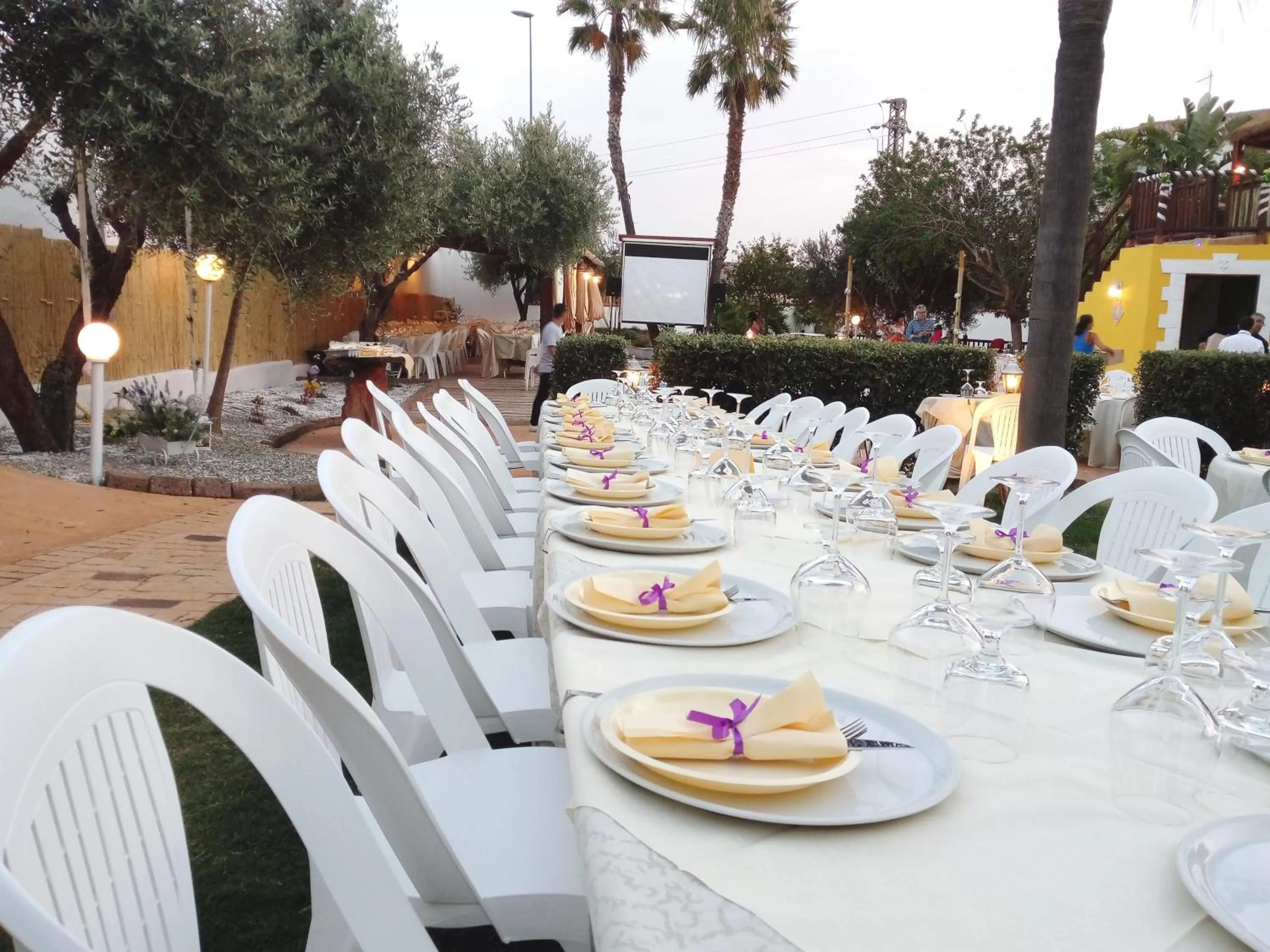 Food and drinks in Hotel Palladium