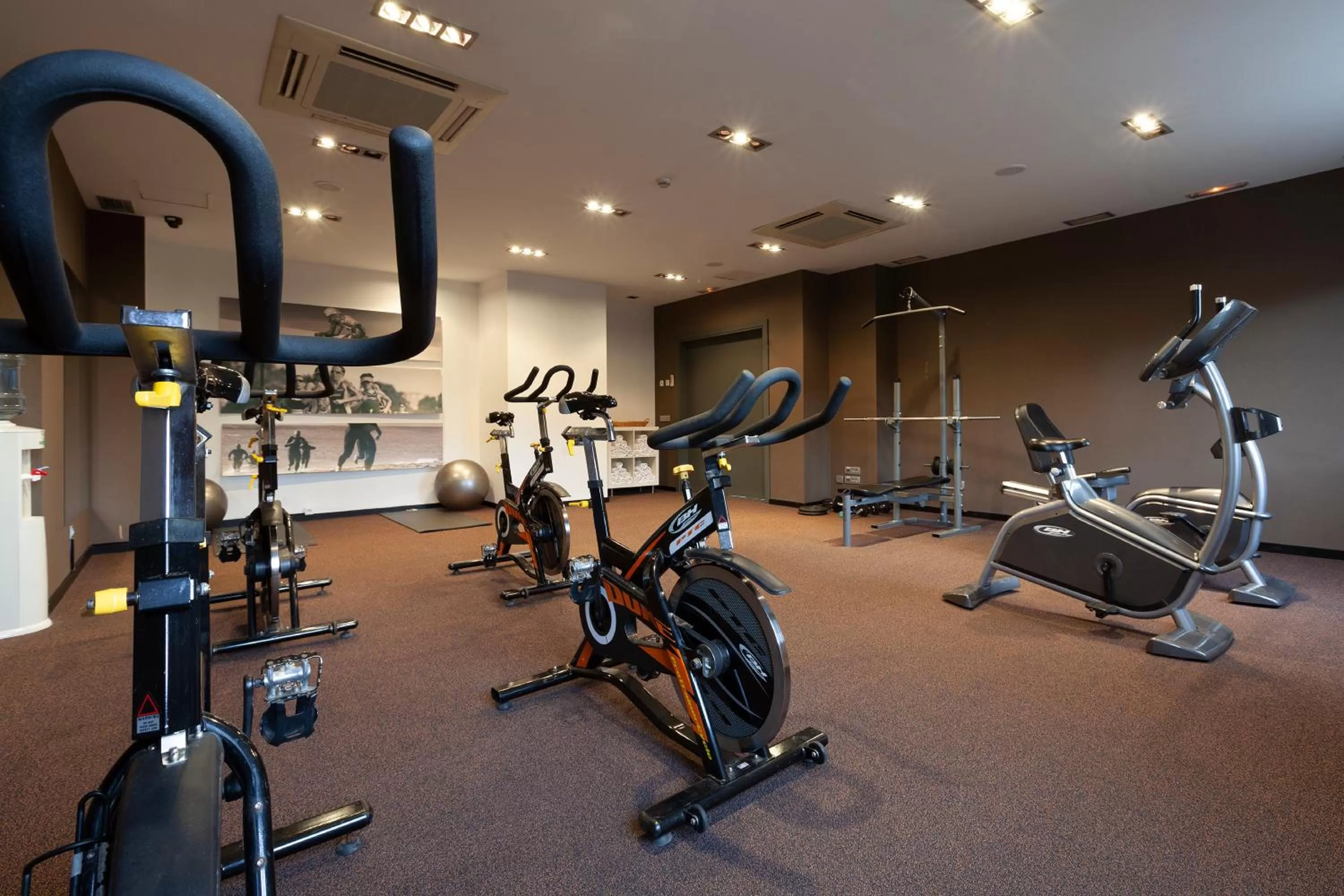 Fitness centre/facilities in Hotel Palau de Bellavista Girona by URH
