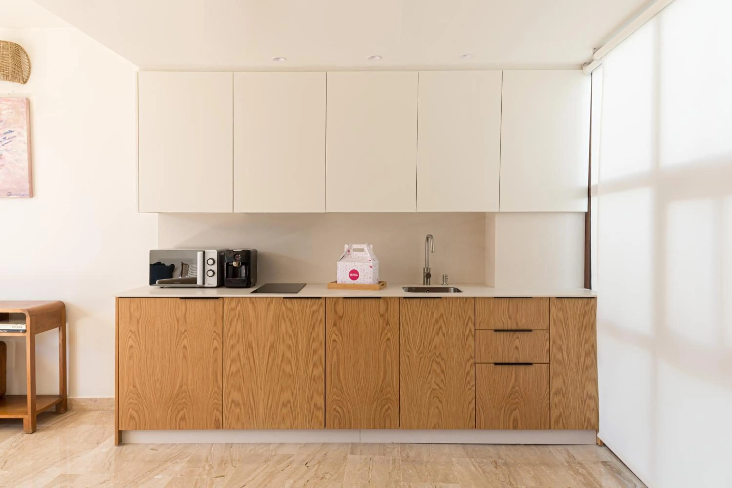 Kitchen or kitchenette in Puerta Catedral Apartments