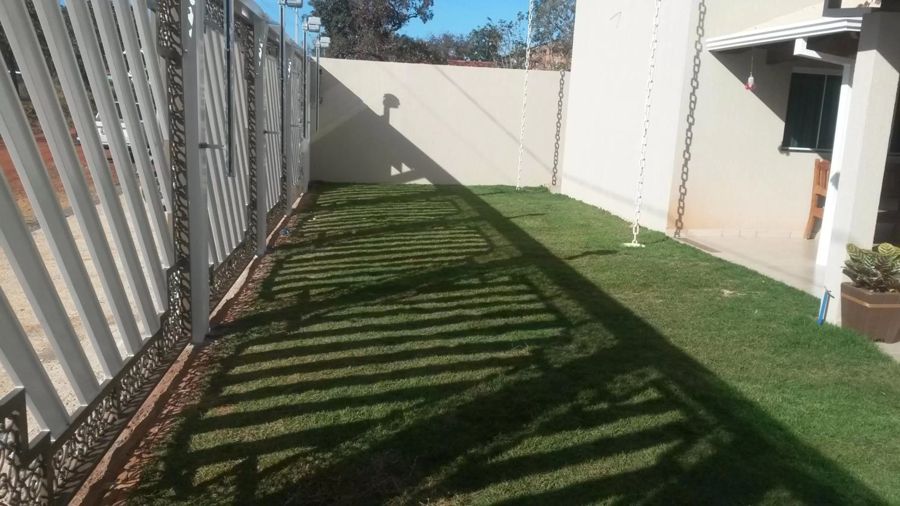 Garden view in Pousada DuKalango