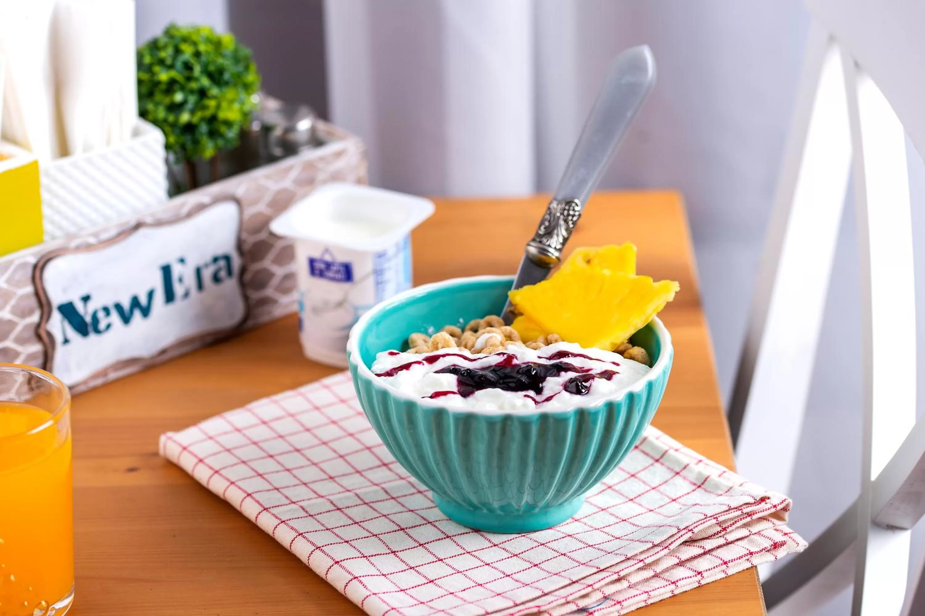 Food close-up in New Era Hotel Old Town Party Zone Bucharest- parking with fee nearby - NOT at the hotel !