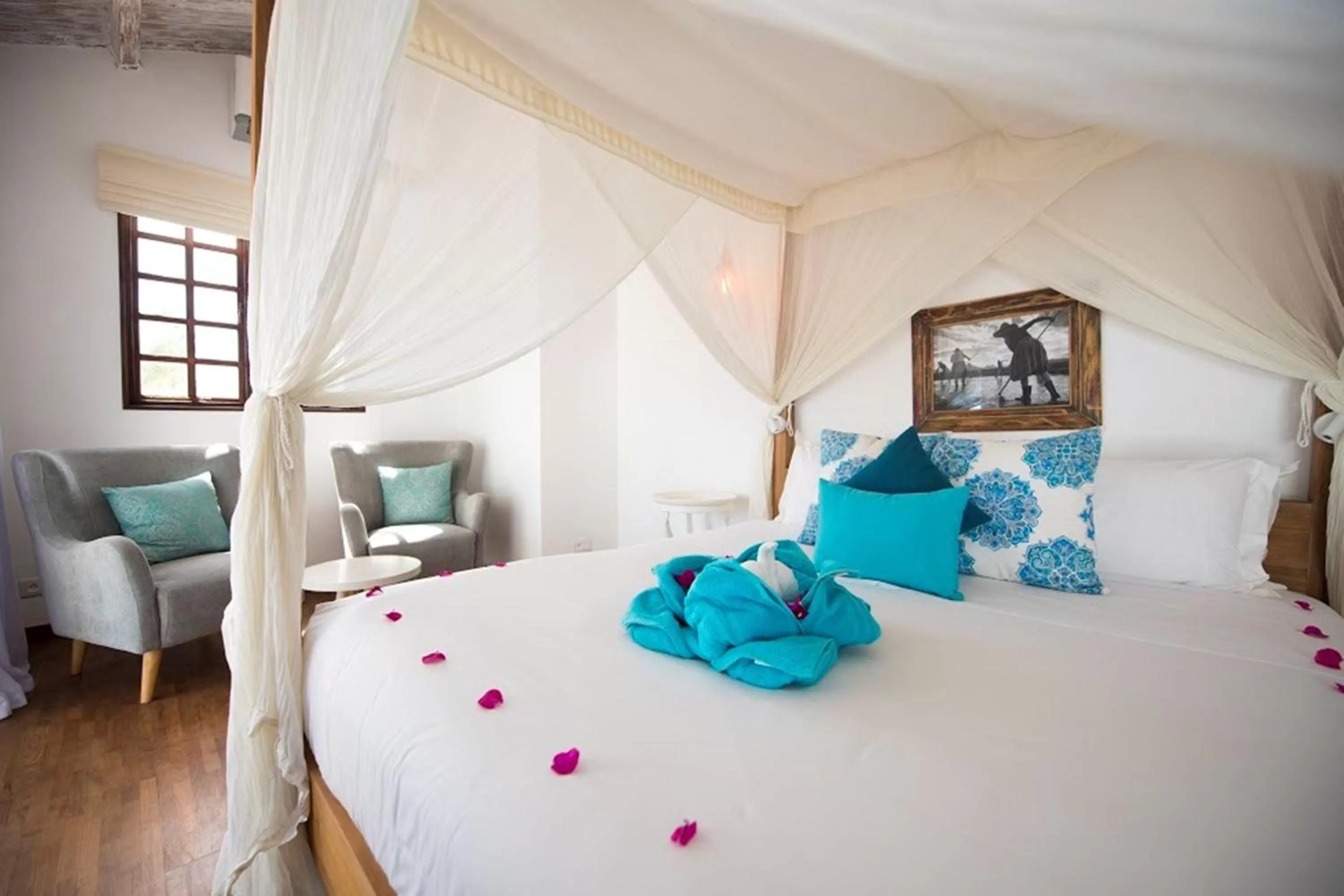 Bed in Seapoint Boutique Hotel