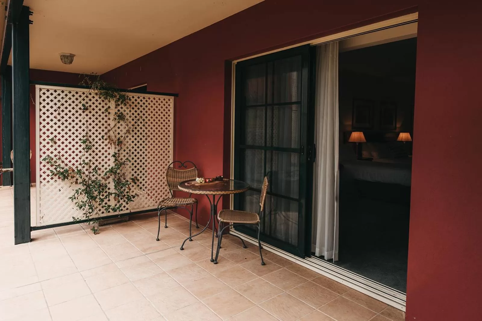 Patio in The Lawson Riverside Suites