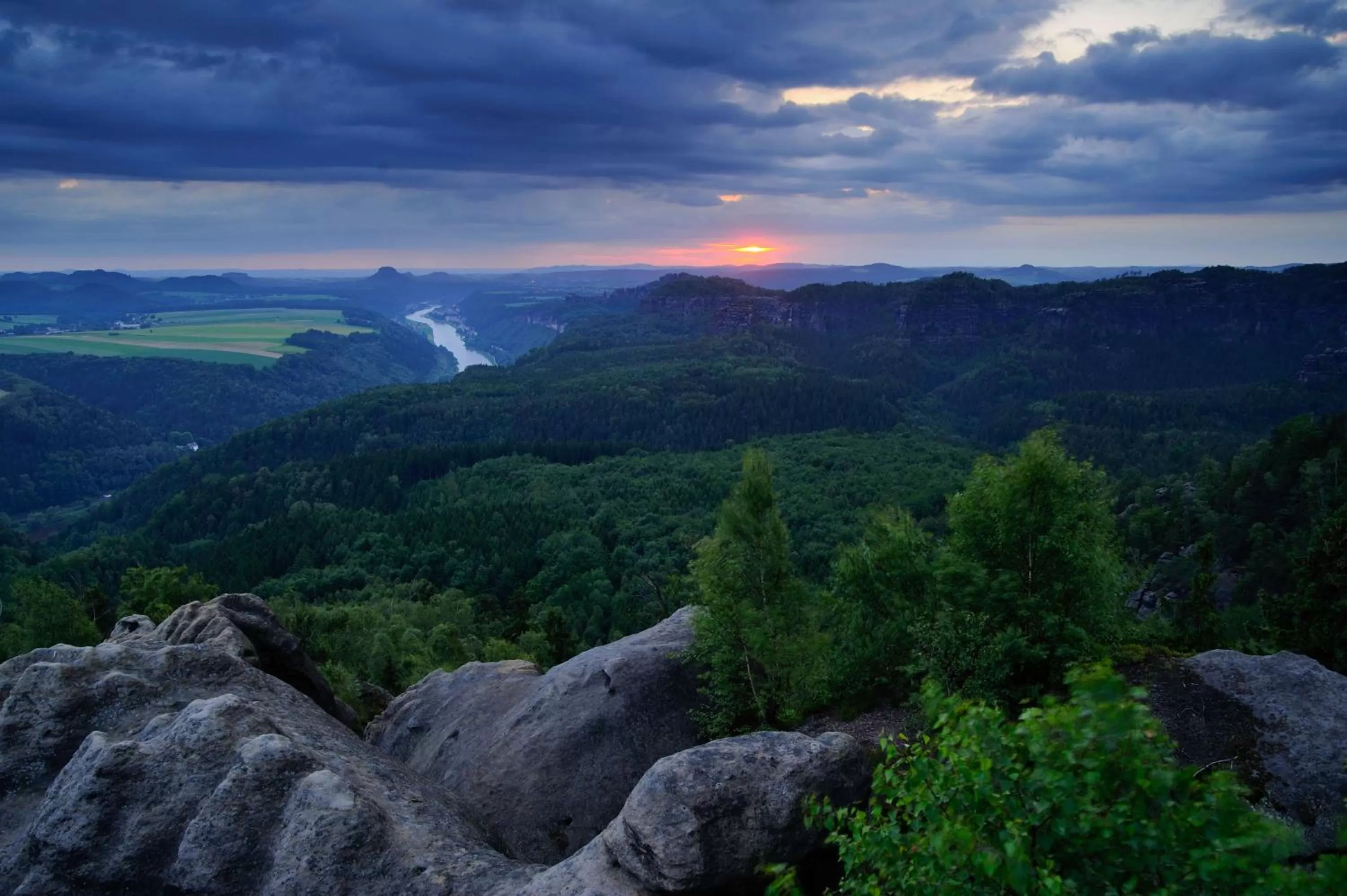 Natural landscape in QUARTIER 5 Hotel & Restaurant, Sächsische Schweiz