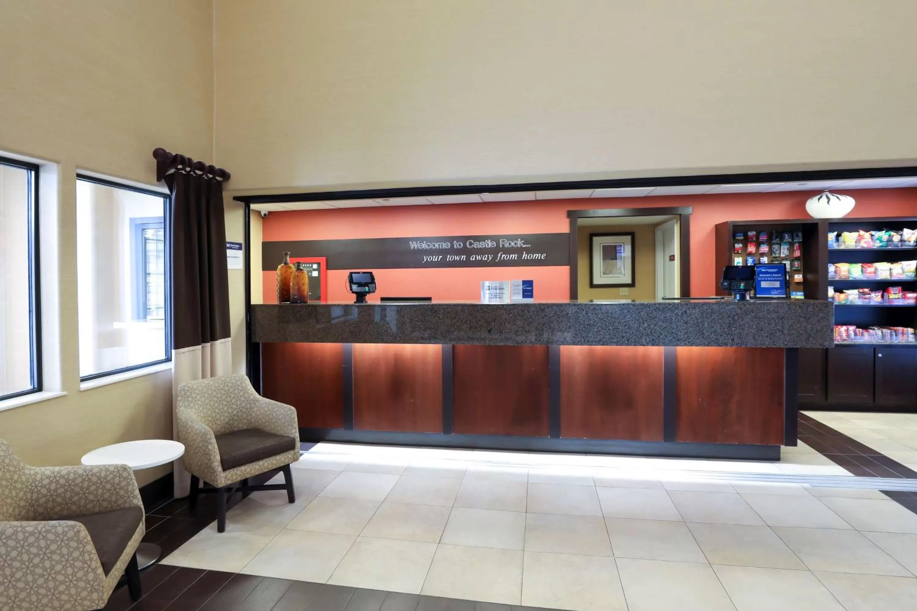 Lobby or reception in Best Western Plus Castle Rock
