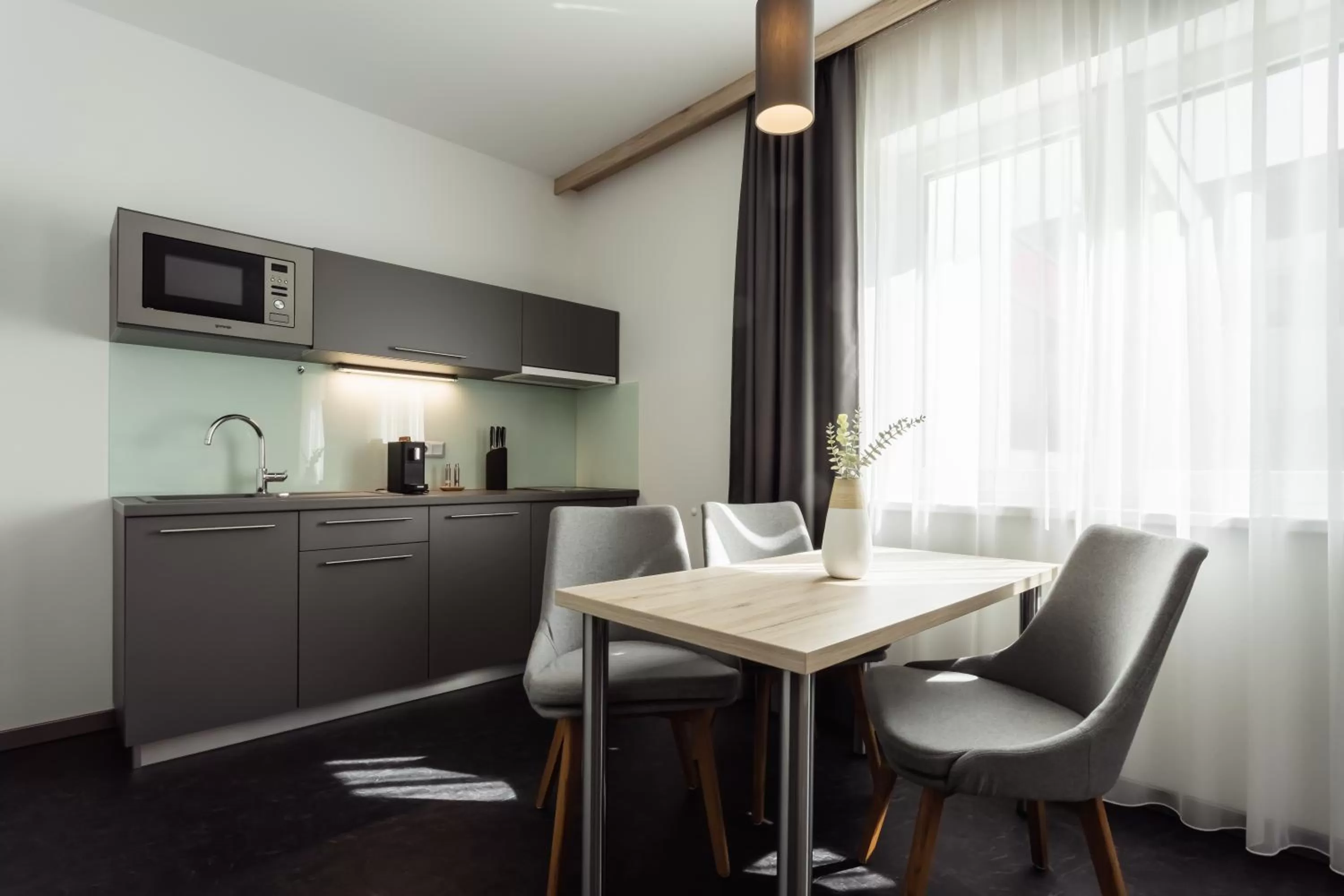 Kitchen or kitchenette in Hotel Smart Liv'in