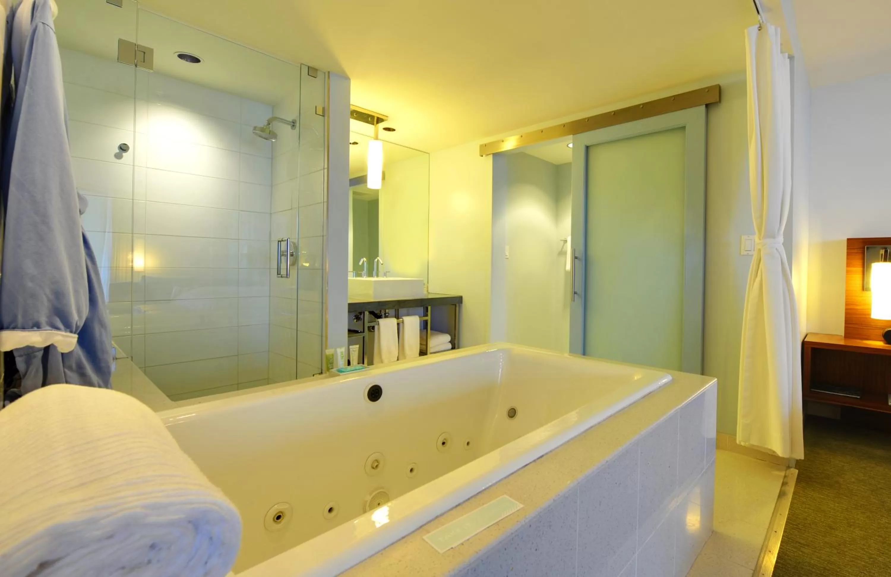 Shower in Tower 23 Hotel