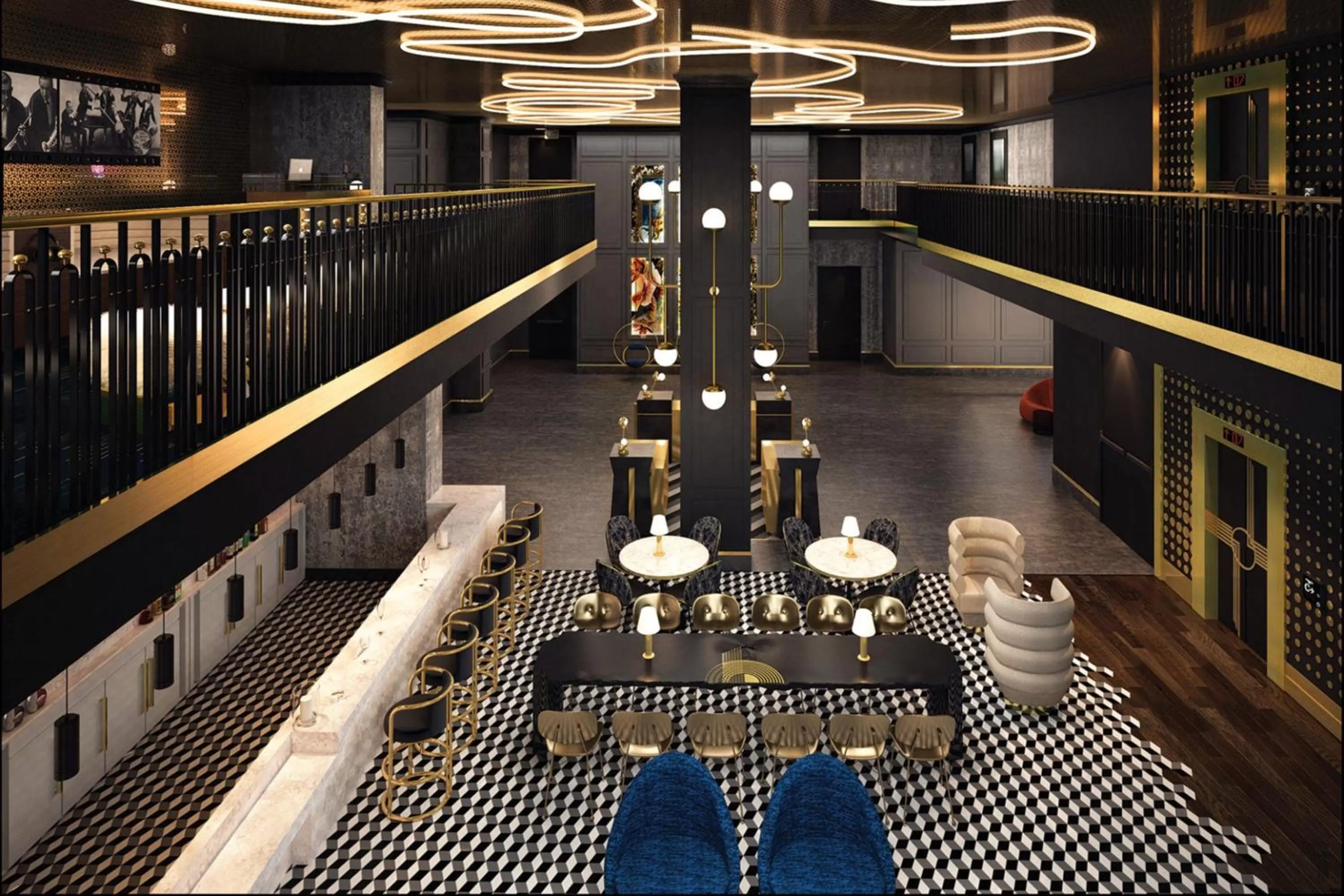 Lobby or reception in Renaissance New York Harlem Hotel