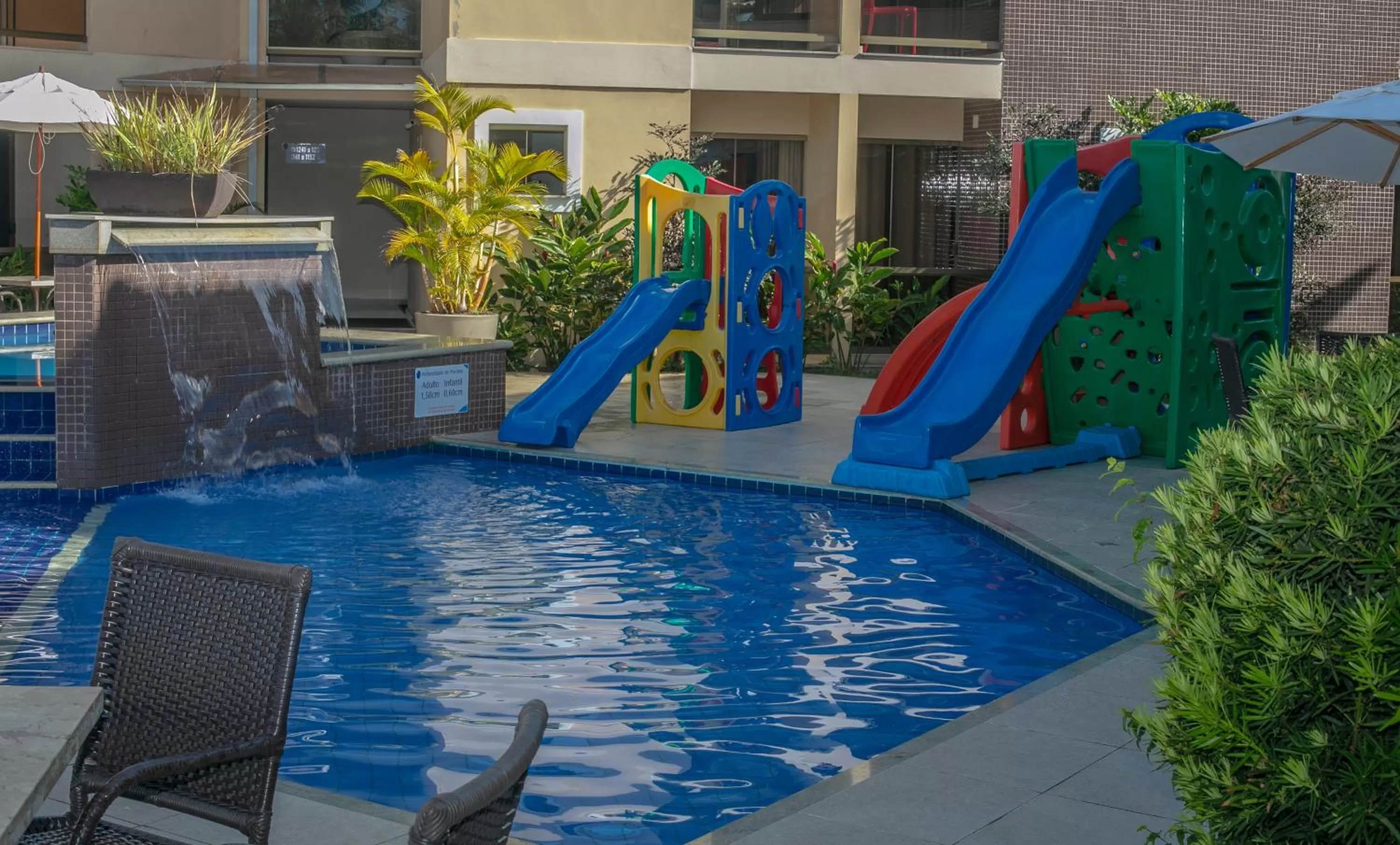 Children play ground in Safira Praia Hotel