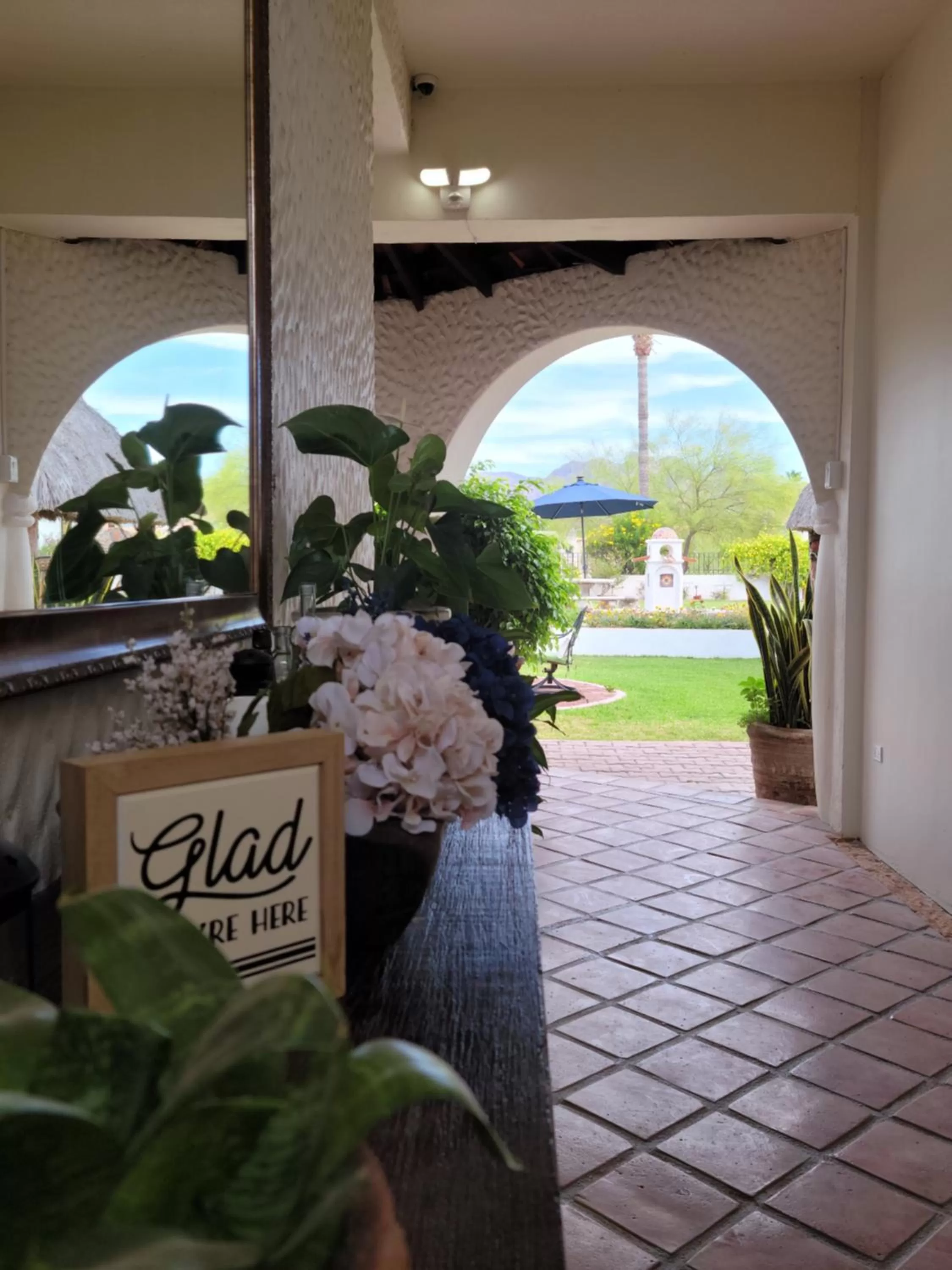 Facade/entrance in Casa Magdalena