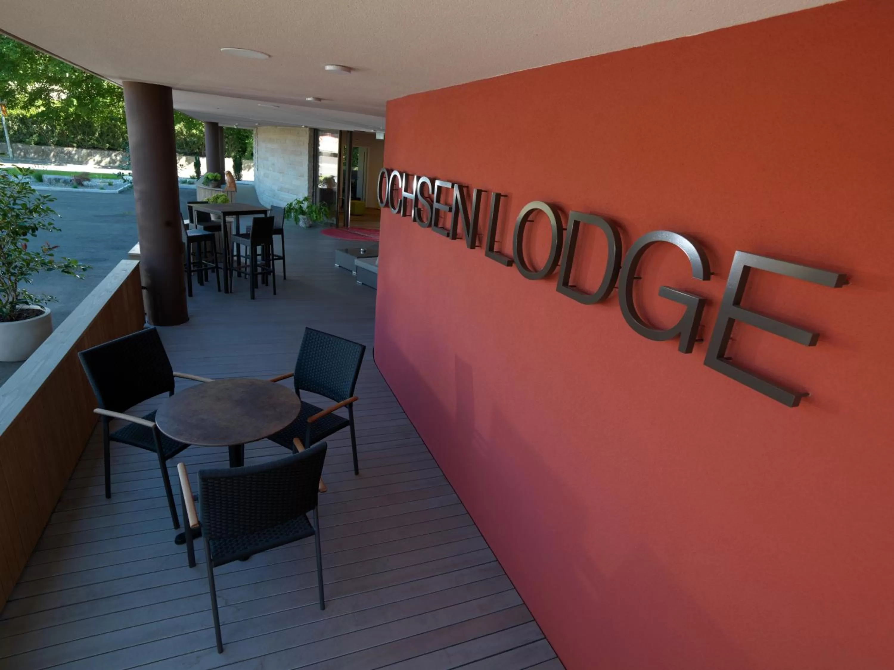 Facade/entrance in OCHSEN LODGE by Ochsen Lenzburg