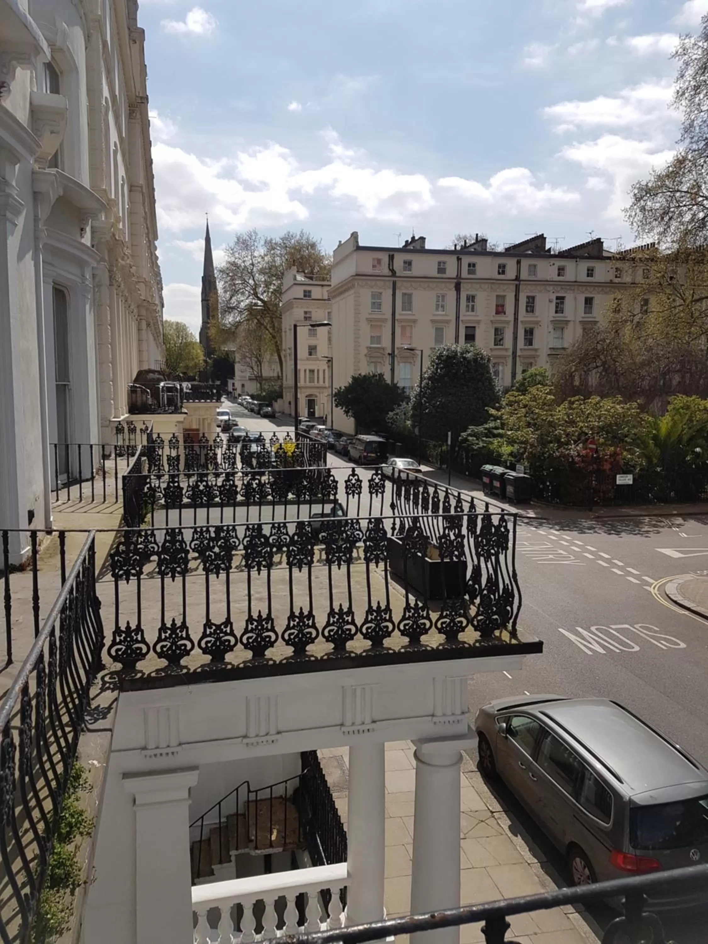 Street view in The Royale Chulan Hyde Park Hotel