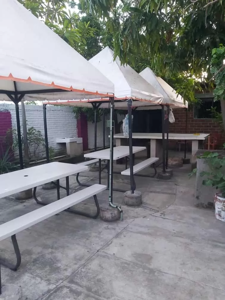 Patio, BBQ Facilities in Hotel Ayalamar Manzanillo