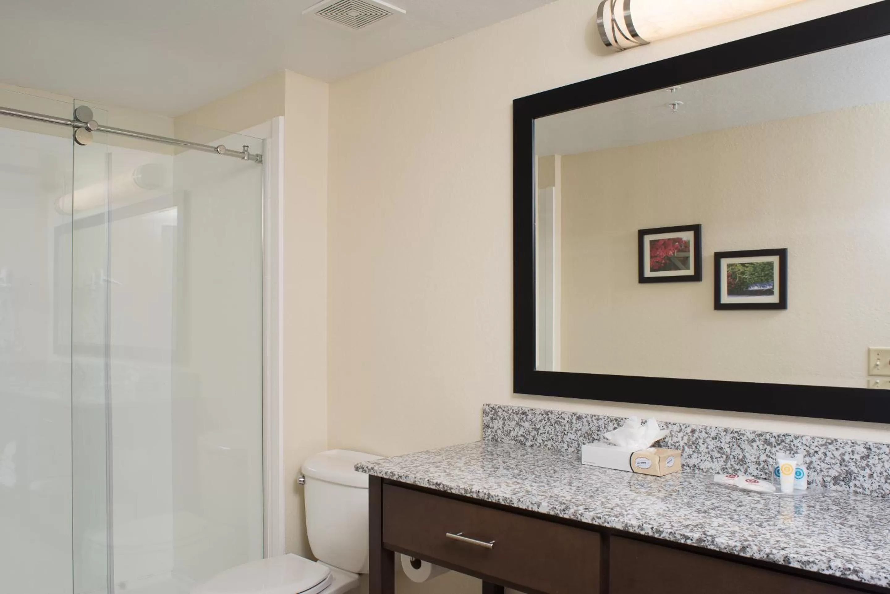 Bathroom in Comfort Suites Maingate East