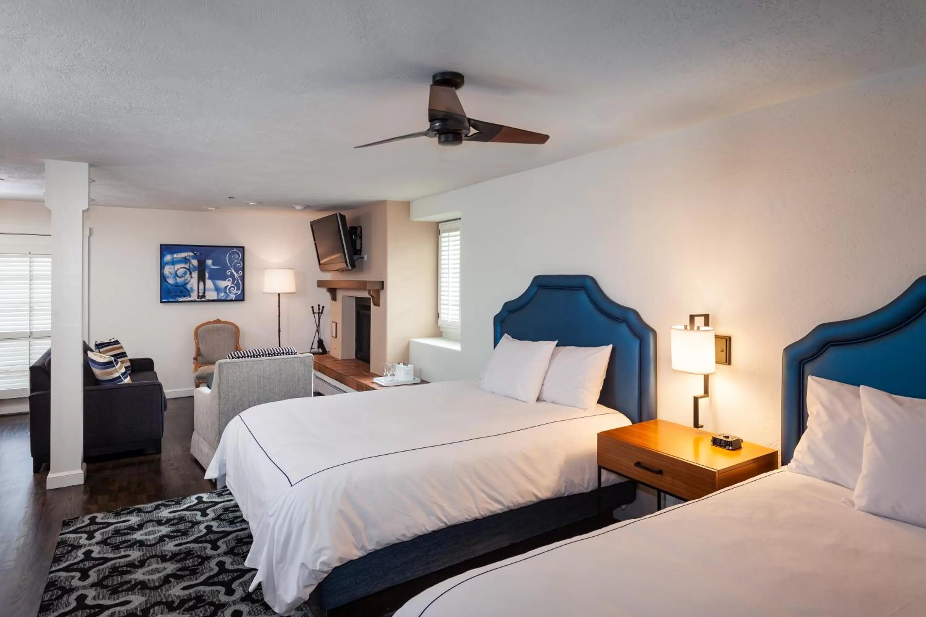 Bed in Hotel Pacific