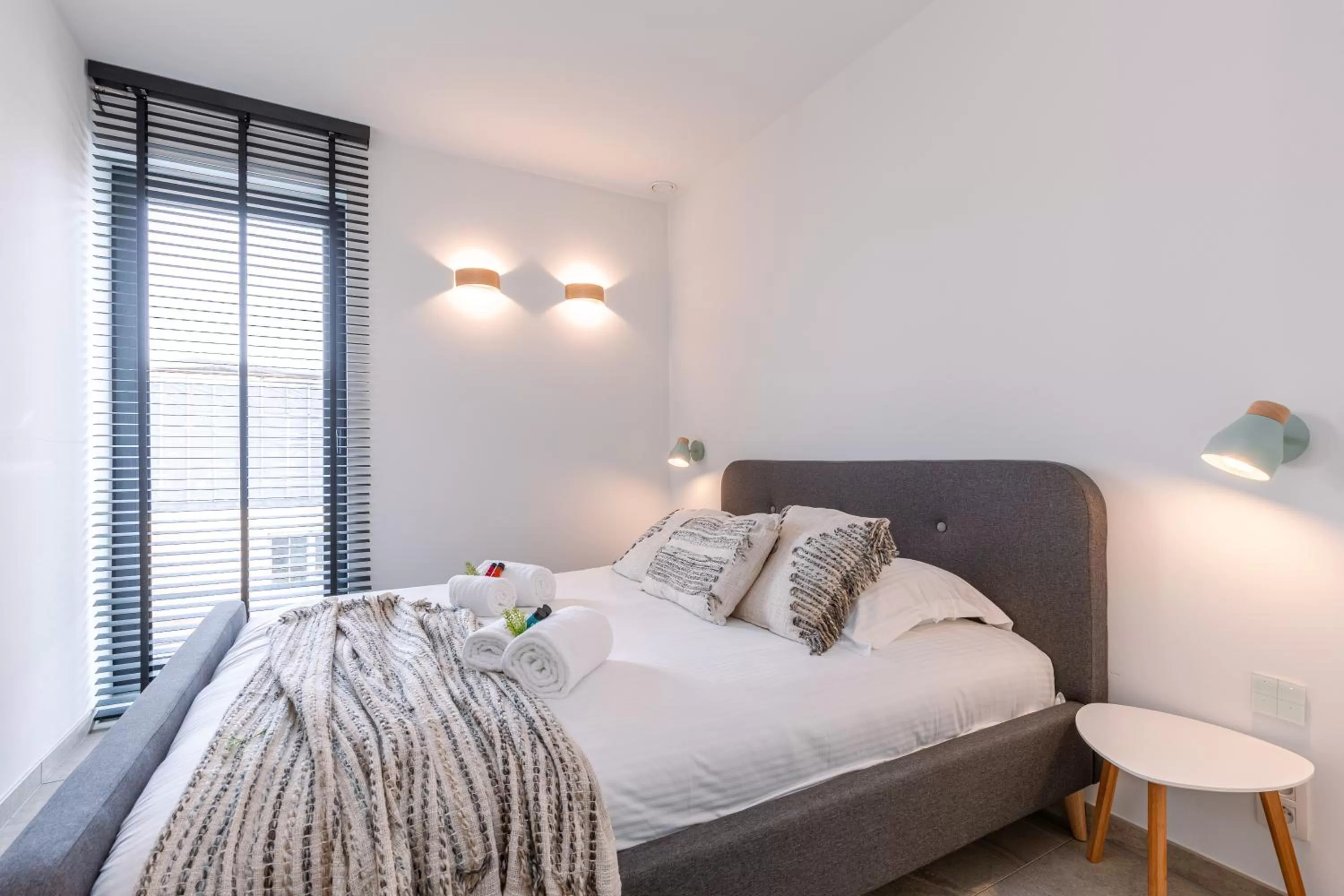 Bedroom, Bed in Whaaw Westende-bad