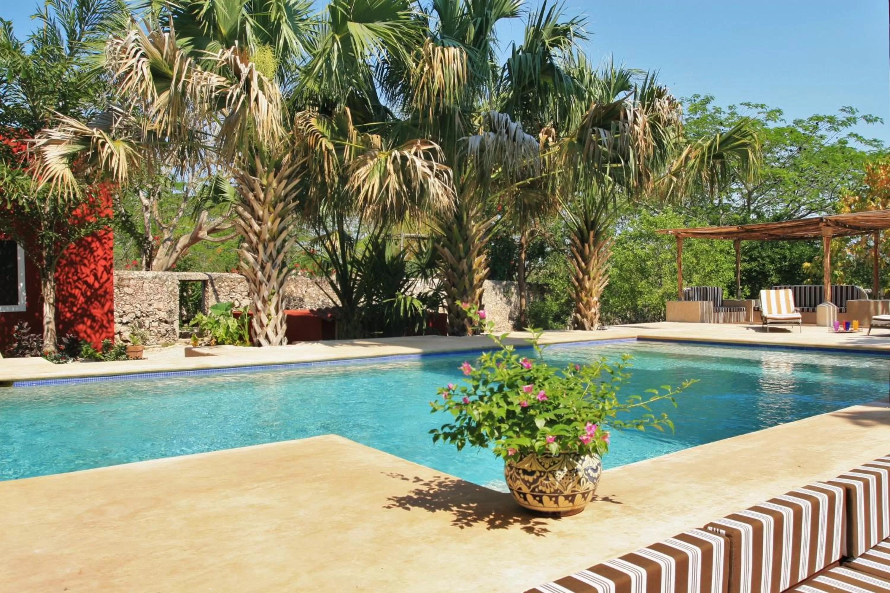 Swimming pool in Hacienda Santa Cruz Merida