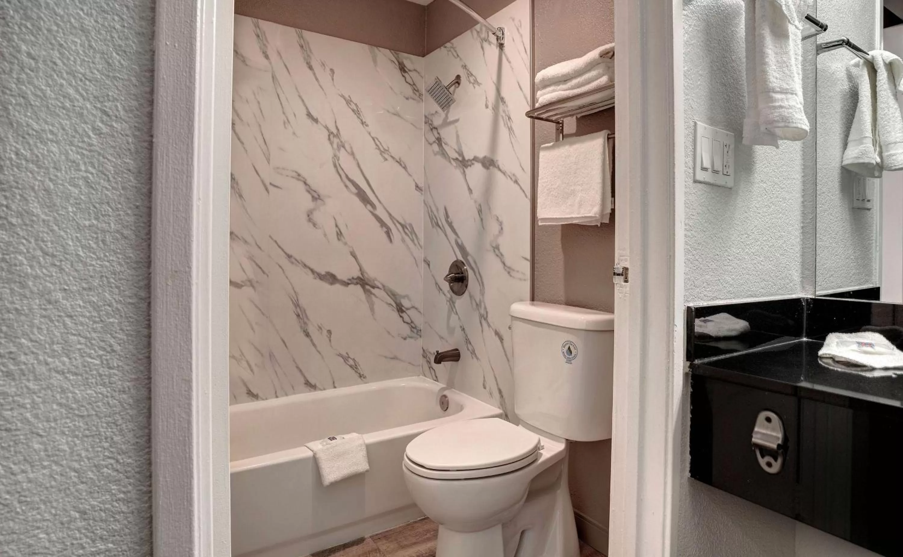 Bathroom in Motel 6-Rancho Cordova, CA - Rancho Cordova East