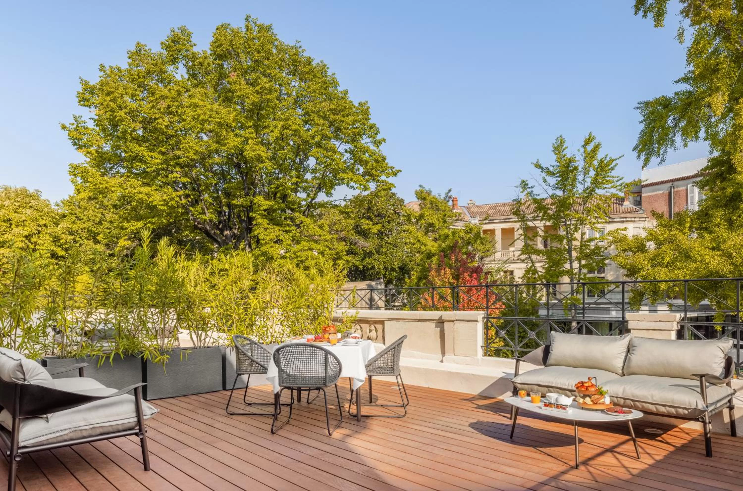 Balcony/Terrace in Maison Albar Hotels L’Imperator