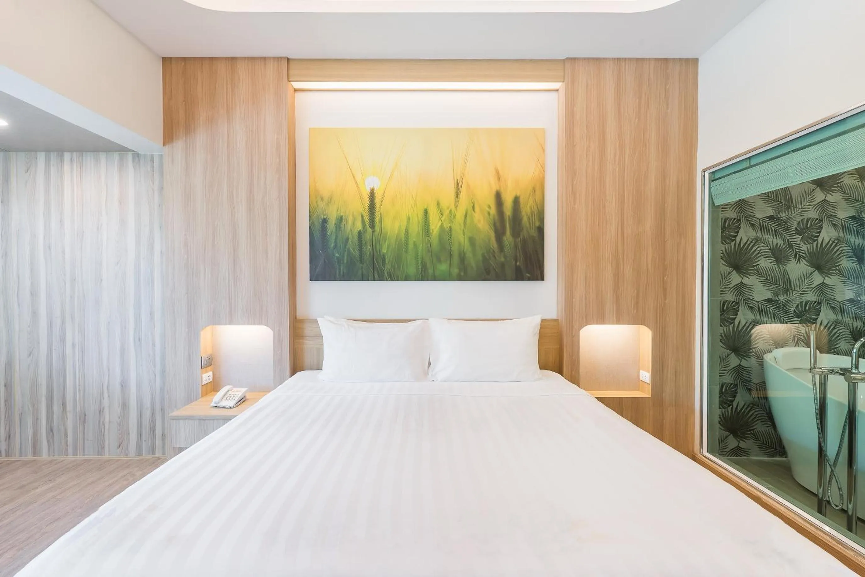 Bathroom, Bed in Chaba Cabana Beach Resort