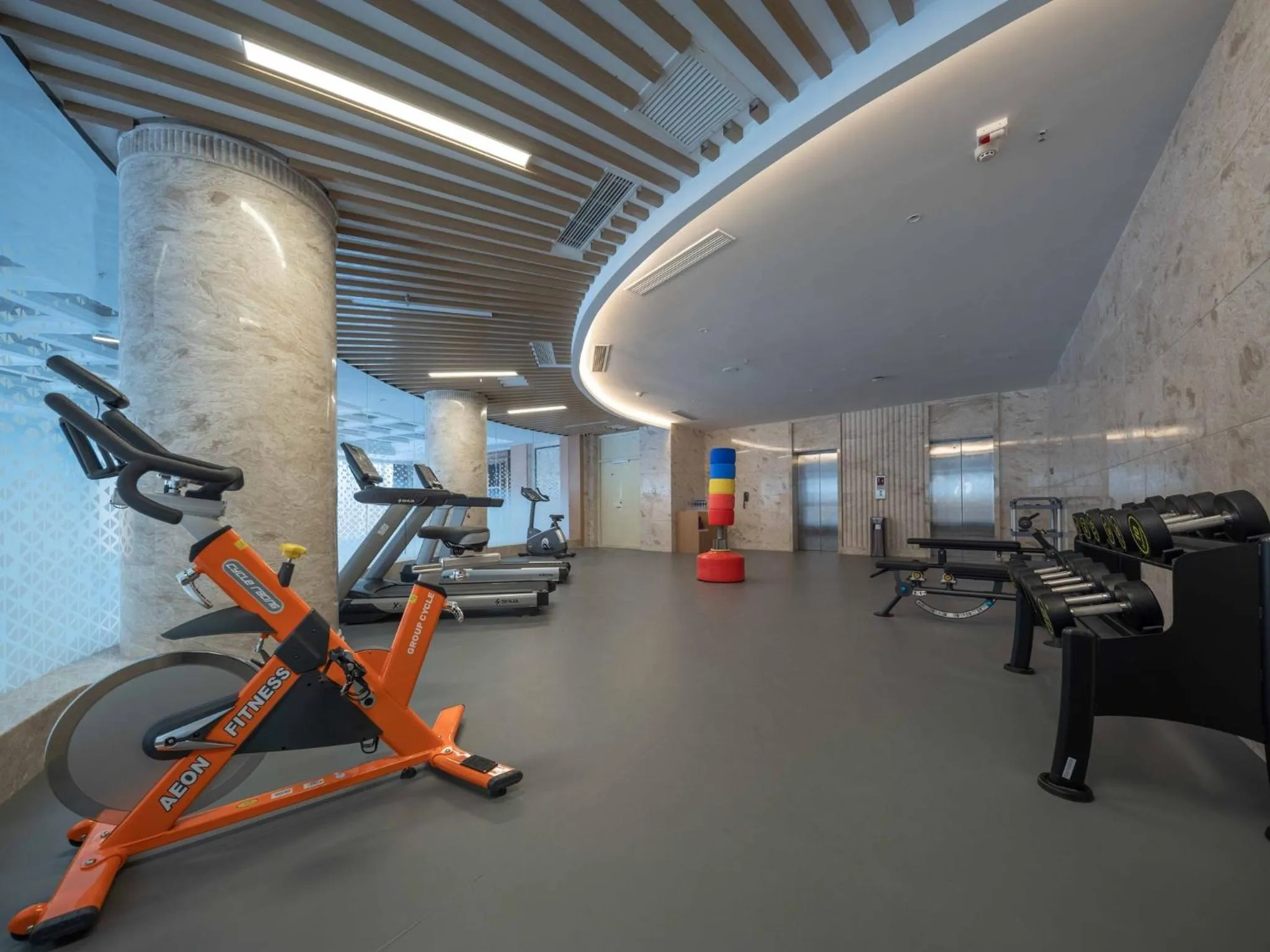 Fitness centre/facilities in Holiday Inn Express Zhengzhou Guancheng by IHG