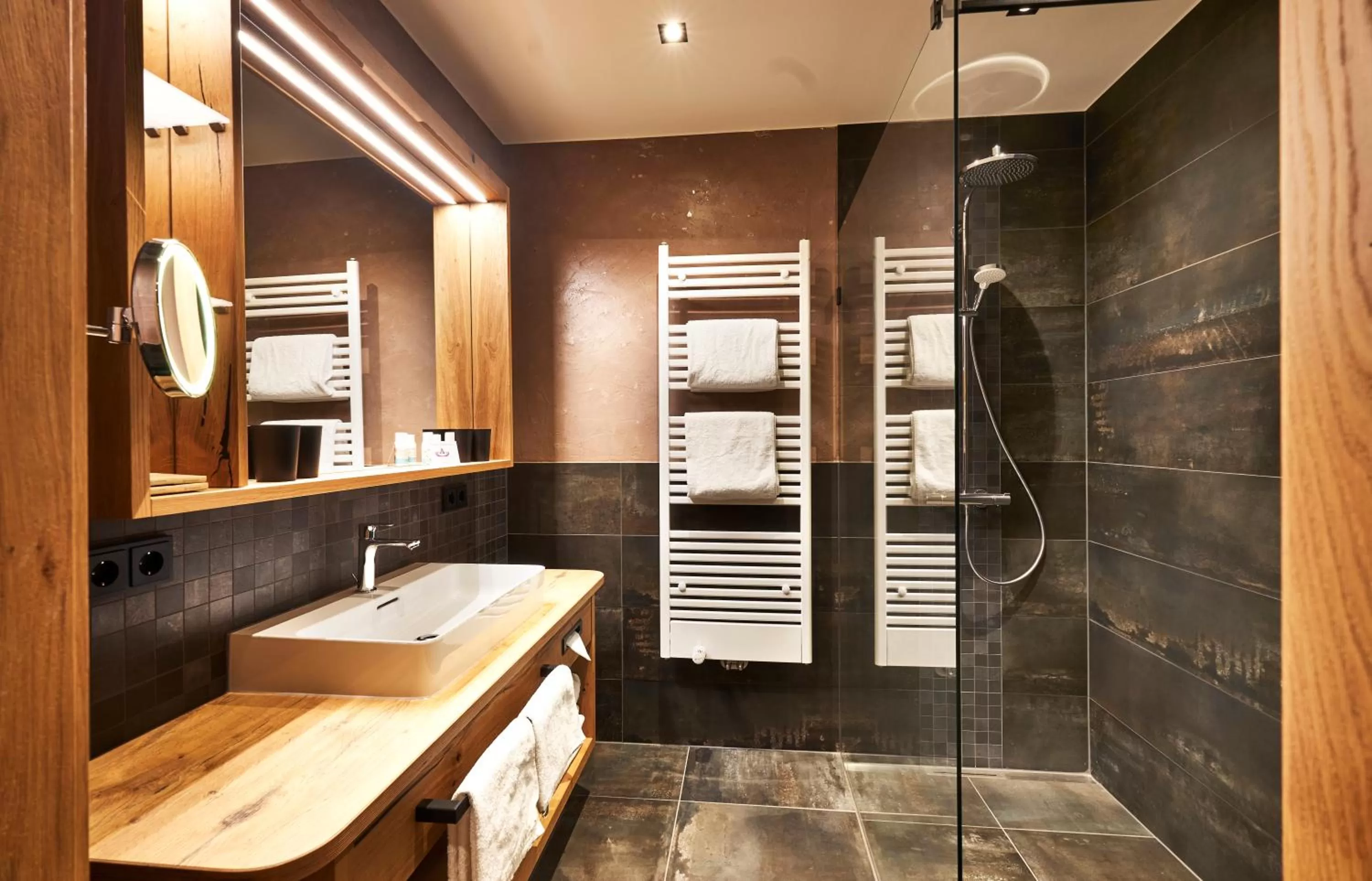 Bathroom in Wander- und Aktivhotel Adam Bräu